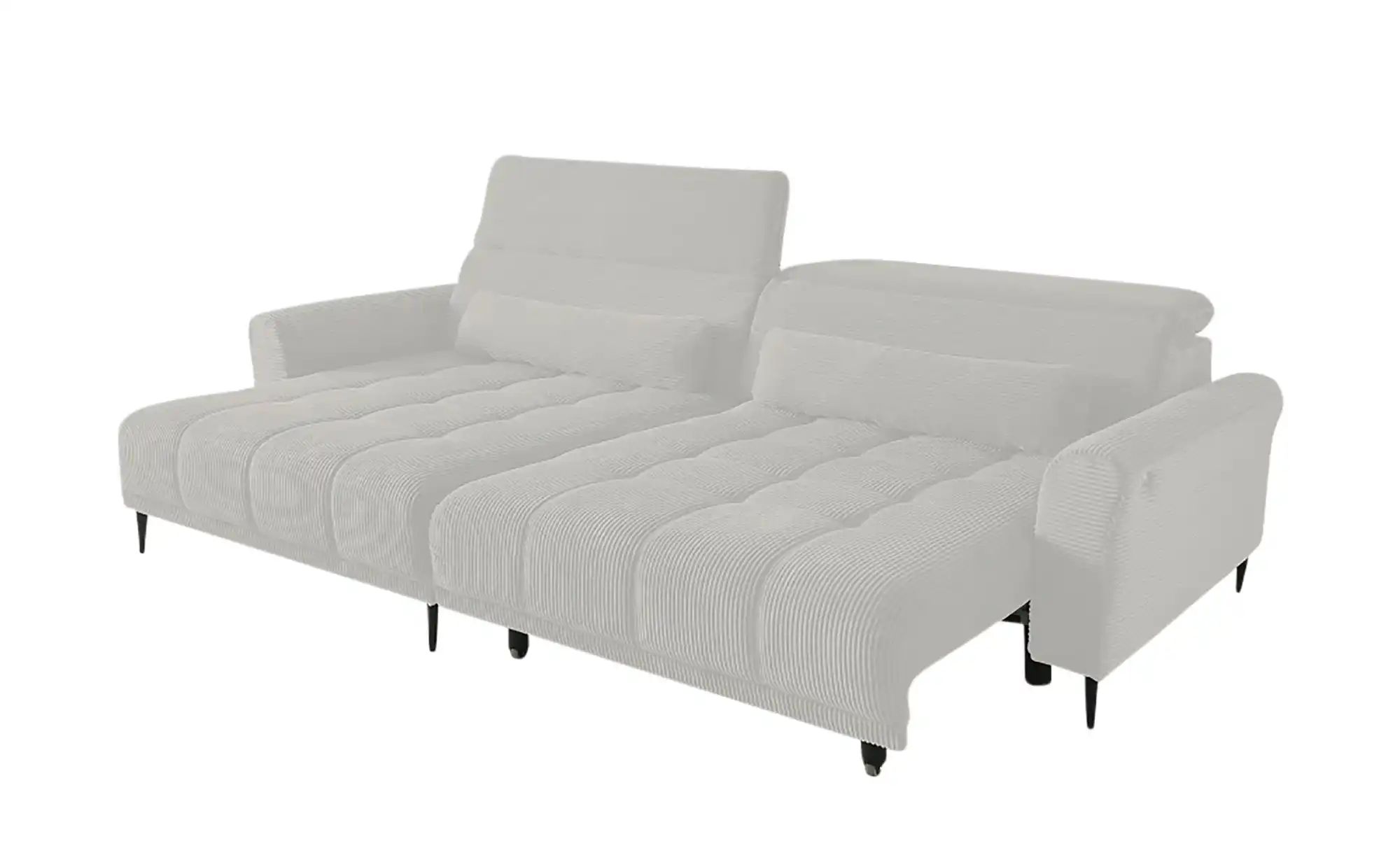 Ecksofa  Logan ¦ grau ¦ Maße (cm): B: 277 H: 80 T: 179.0 Polstermöbel > Sof günstig online kaufen
