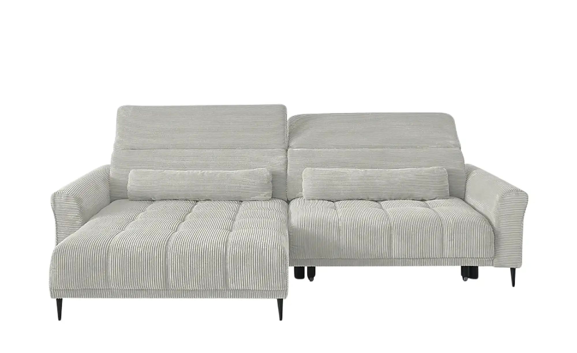 Ecksofa  Logan ¦ grau ¦ Maße (cm): B: 277 H: 80 T: 179.0 Polstermöbel > Sof günstig online kaufen