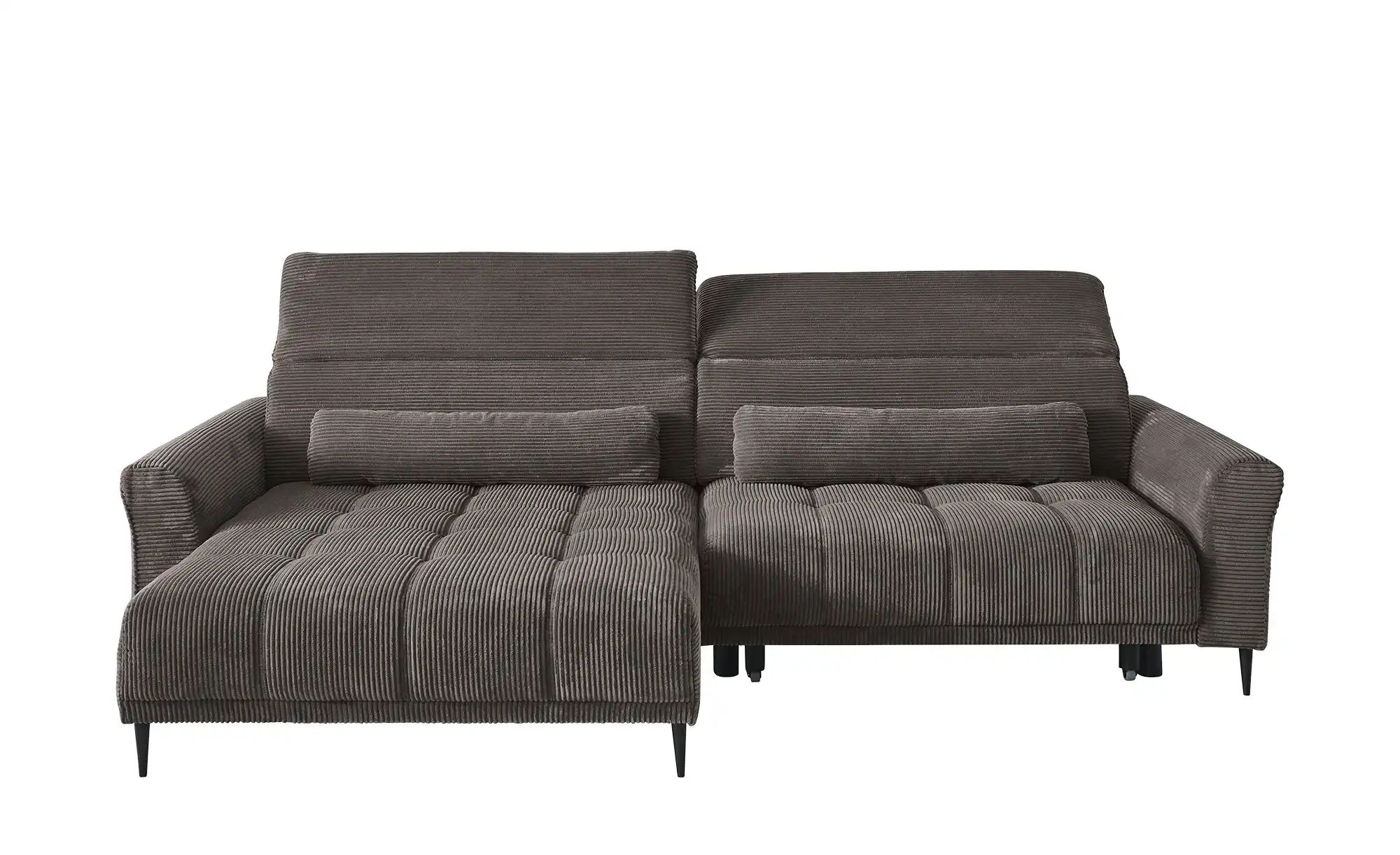 Ecksofa  Logan ¦ braun ¦ Maße (cm): B: 277 H: 80 T: 179.0 Polstermöbel > So günstig online kaufen