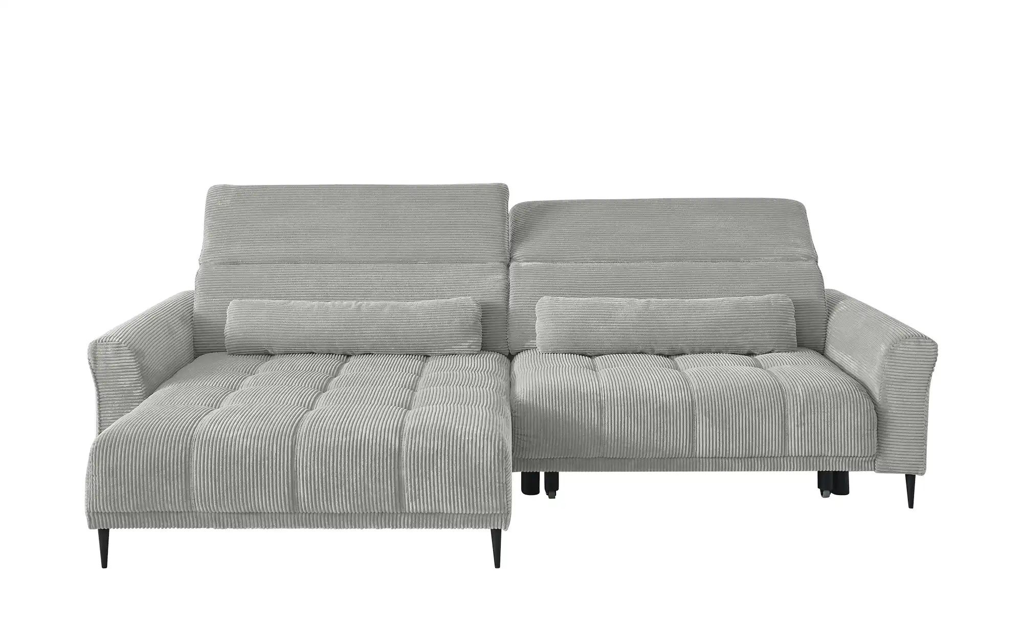 Ecksofa  Logan ¦ grau ¦ Maße (cm): B: 277 H: 80 T: 179.0 Polstermöbel > Sof günstig online kaufen