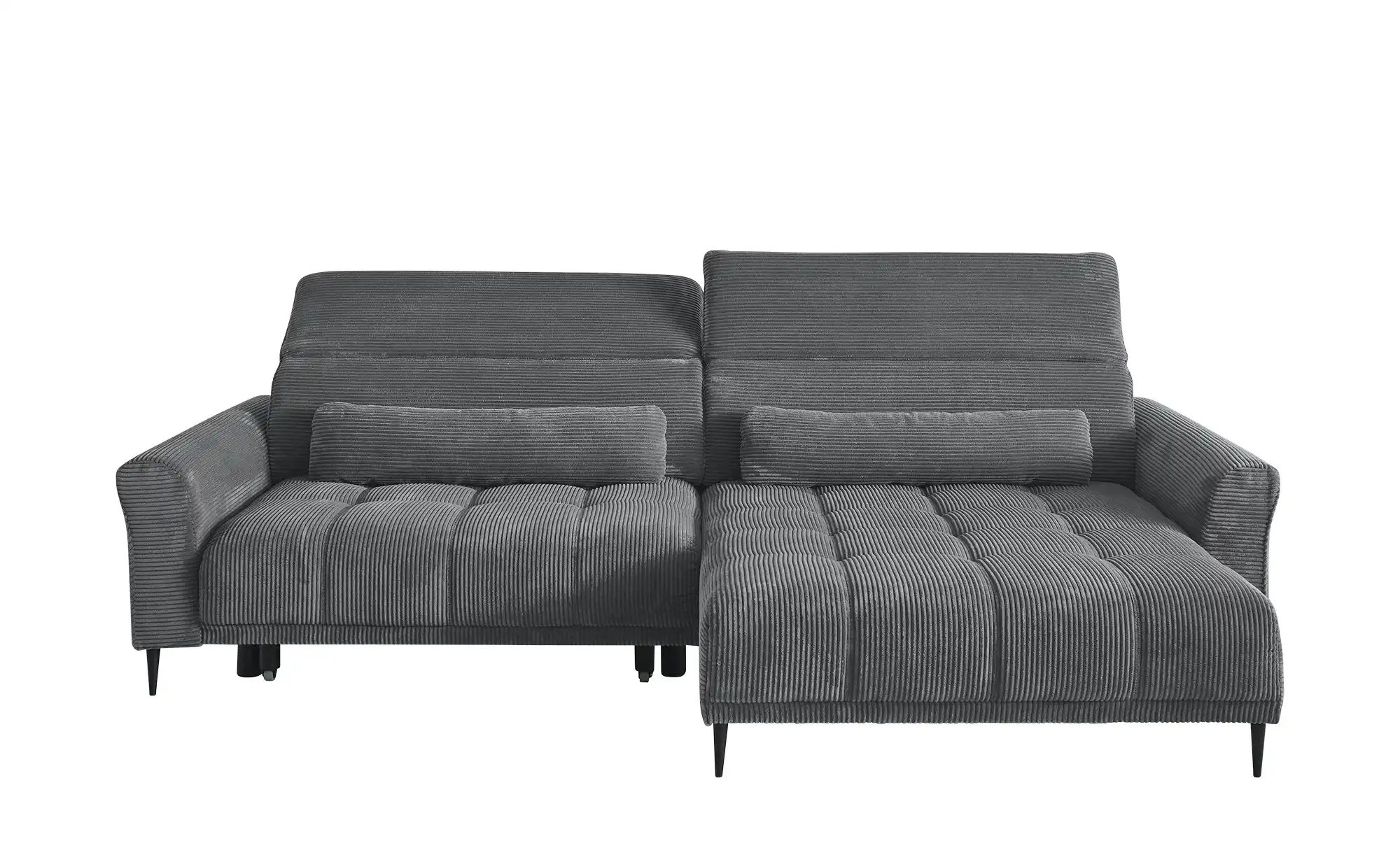 Ecksofa  Logan ¦ grau ¦ Maße (cm): B: 277 H: 80 T: 179.0 Polstermöbel > Sof günstig online kaufen