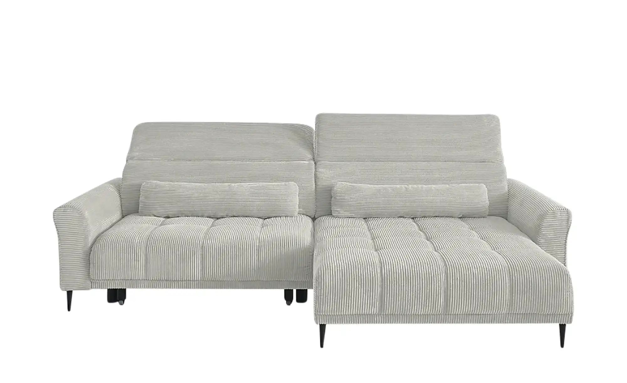Ecksofa  Logan ¦ grau ¦ Maße (cm): B: 277 H: 80 T: 179.0 Polstermöbel > Sof günstig online kaufen