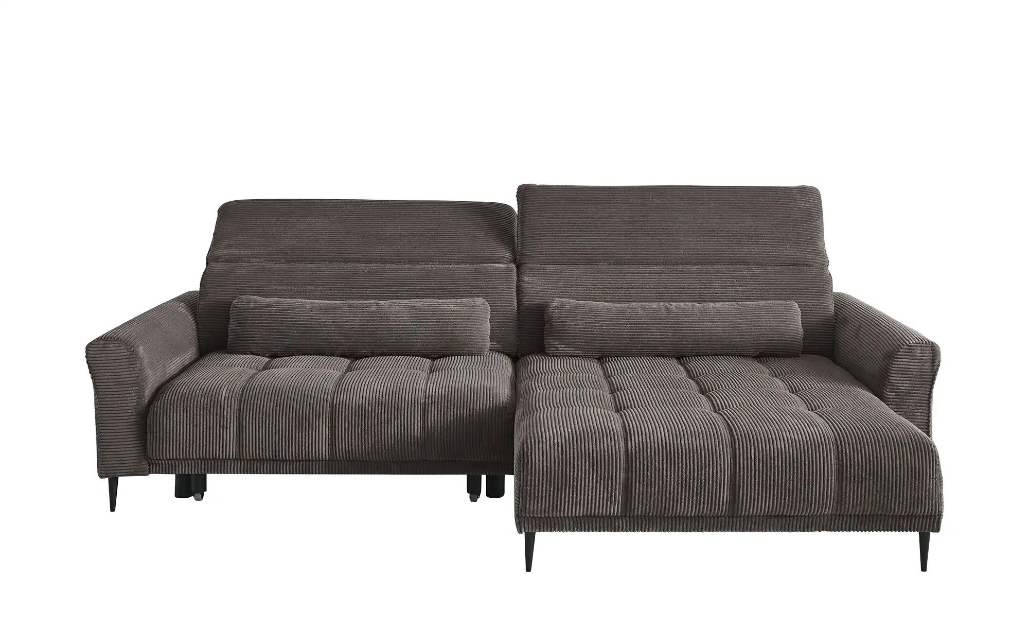 Ecksofa  Logan ¦ braun ¦ Maße (cm): B: 277 H: 80 T: 179.0 Polstermöbel > So günstig online kaufen