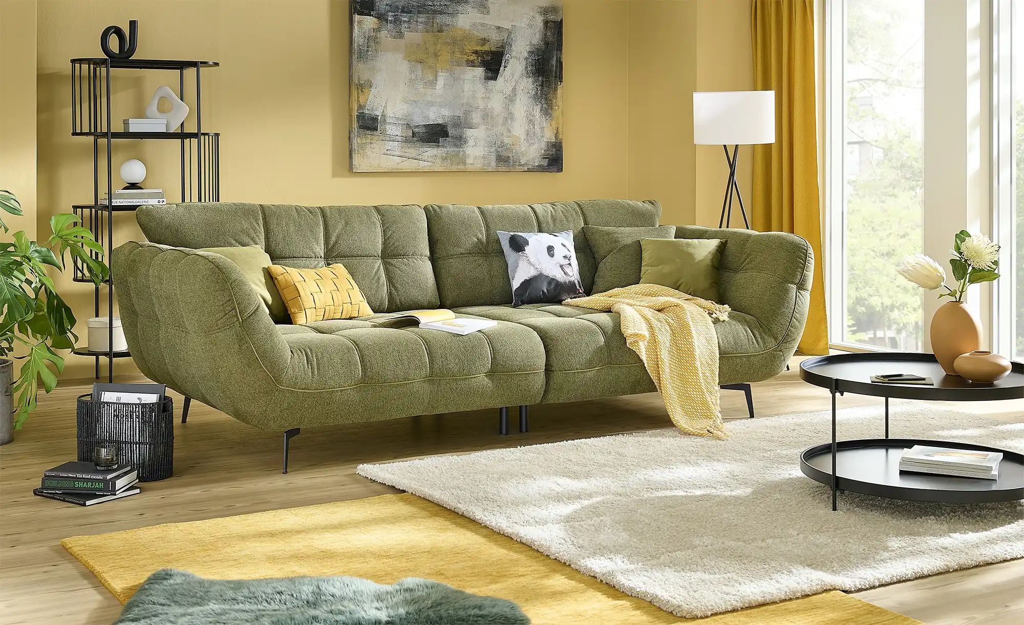 bobb Big Sofa  Lazlo ¦ Maße (cm): B: 301 H: 97 T: 132.0 Polstermöbel > Sofa günstig online kaufen