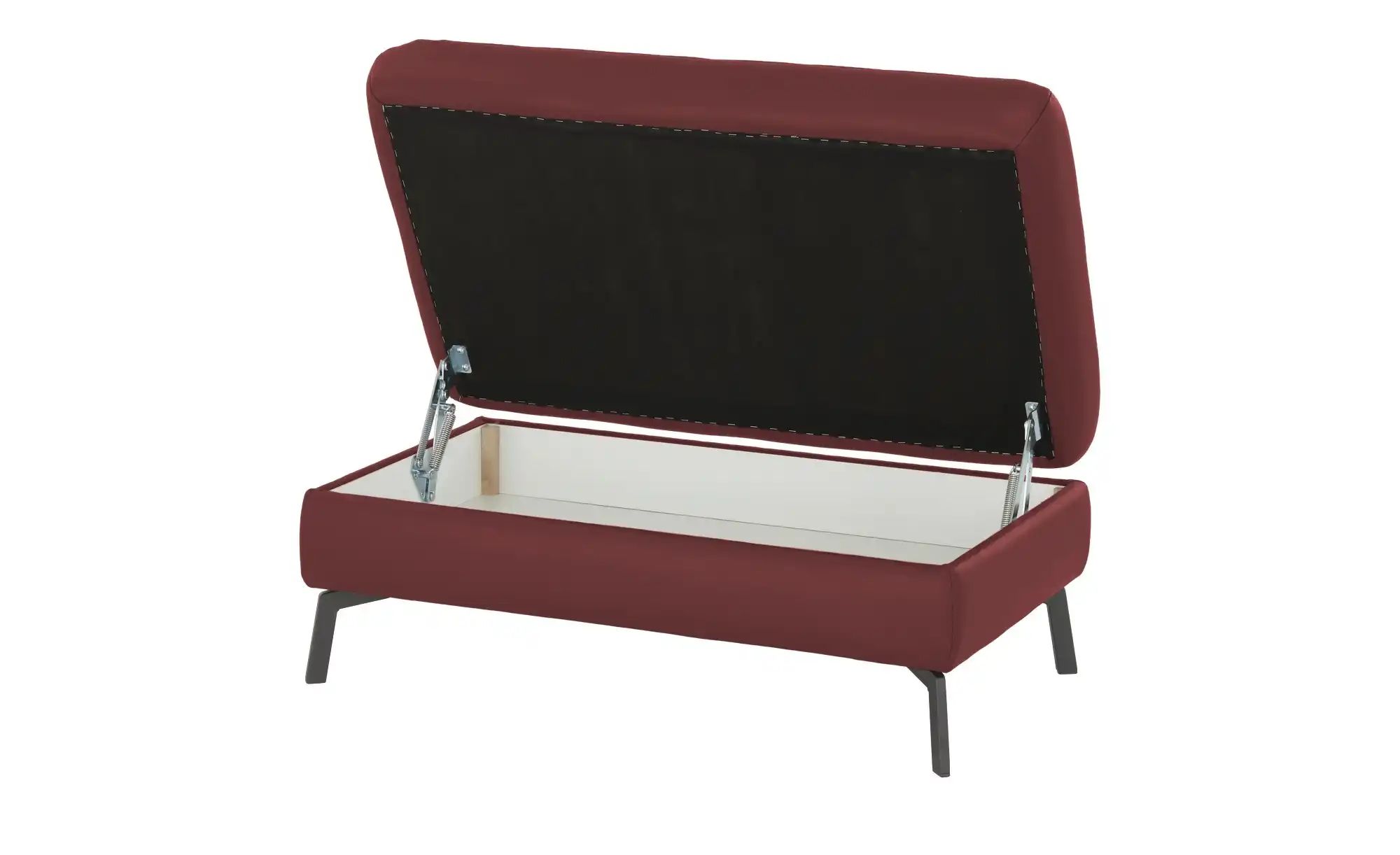 Wohnwert Hocker  Monja ¦ rot ¦ Maße (cm): B: 110 H: 447 T: 65.0 Polstermöbe günstig online kaufen