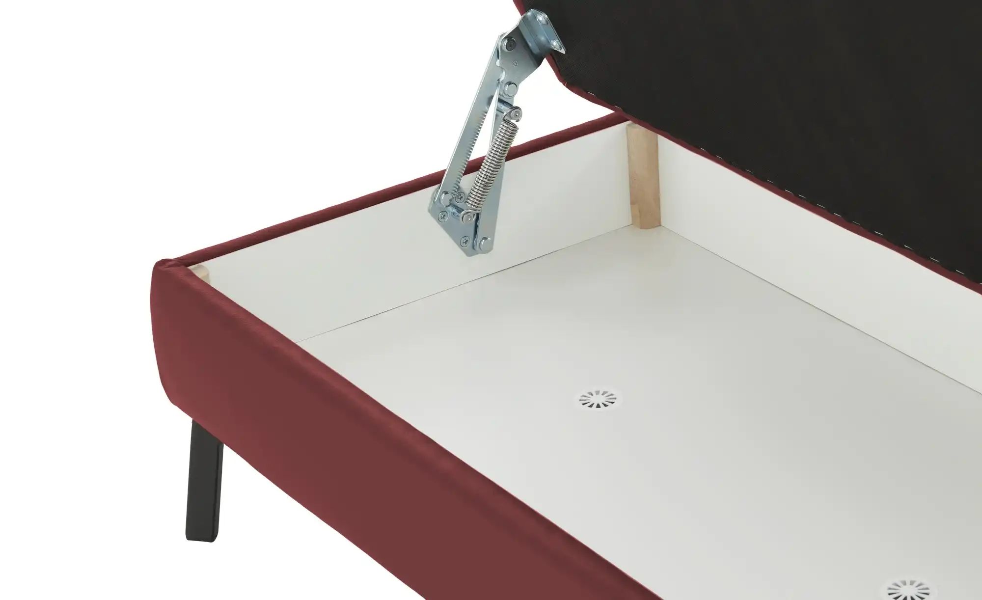 Thumbnail - Wohnwert Hocker  Monja ¦ rot ¦ Maße (cm): B: 110 H: 447 T: 65.0 Polstermöbel > Hocker - Höffner