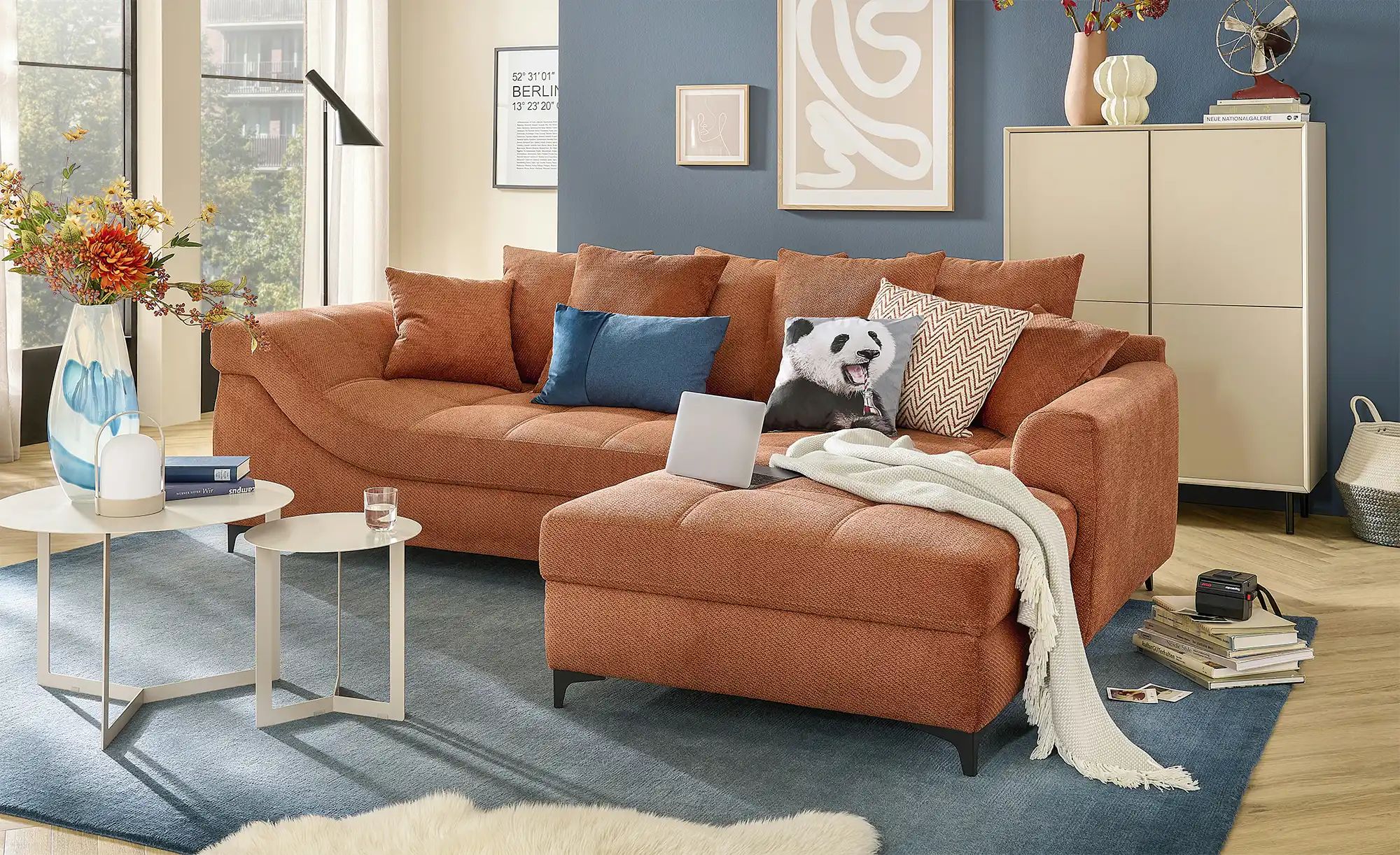 bobb Ecksofa  Jonna ¦ Maße (cm): B: 279 H: 91 T: 192.0 Polstermöbel > Sofas günstig online kaufen