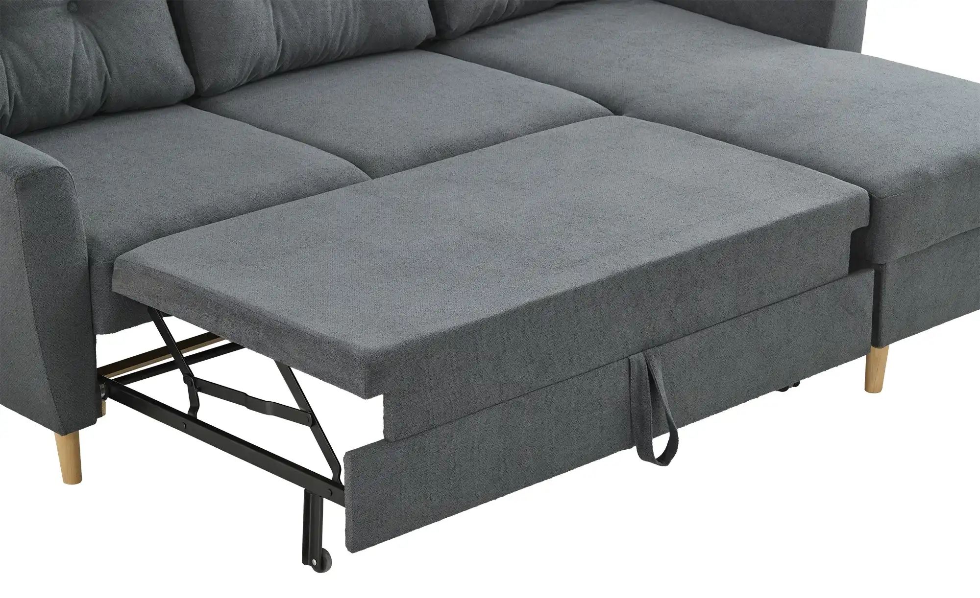 Thumbnail - Ecksofa  Carla ¦ grau ¦ Maße (cm): B: 230 H: 93 T: 159.0 Polstermöbel > Sofas > Ecksofas - Höffner