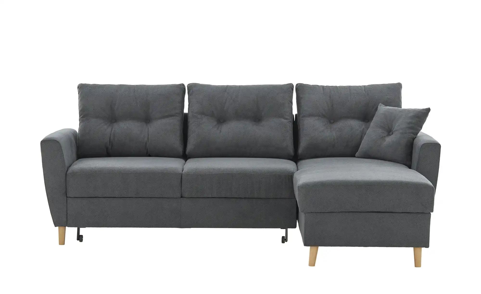 Ecksofa  Carla ¦ grau ¦ Maße (cm): B: 230 H: 93 T: 159.0 Polstermöbel > Sof günstig online kaufen