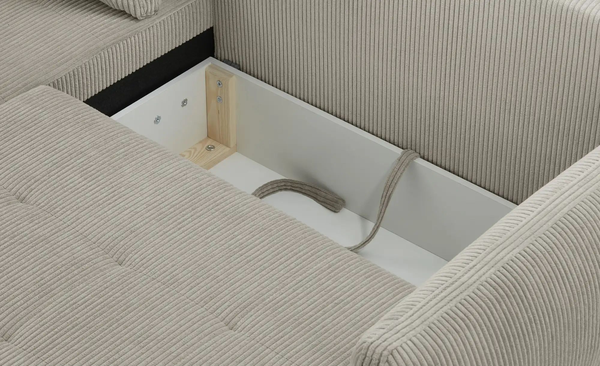 Thumbnail - smart Ecksofa  Tori ¦ beige ¦ Maße (cm): B: 241 H: 93 T: 148.0 Polstermöbel > Sofas > 3-Sitzer - Höffner