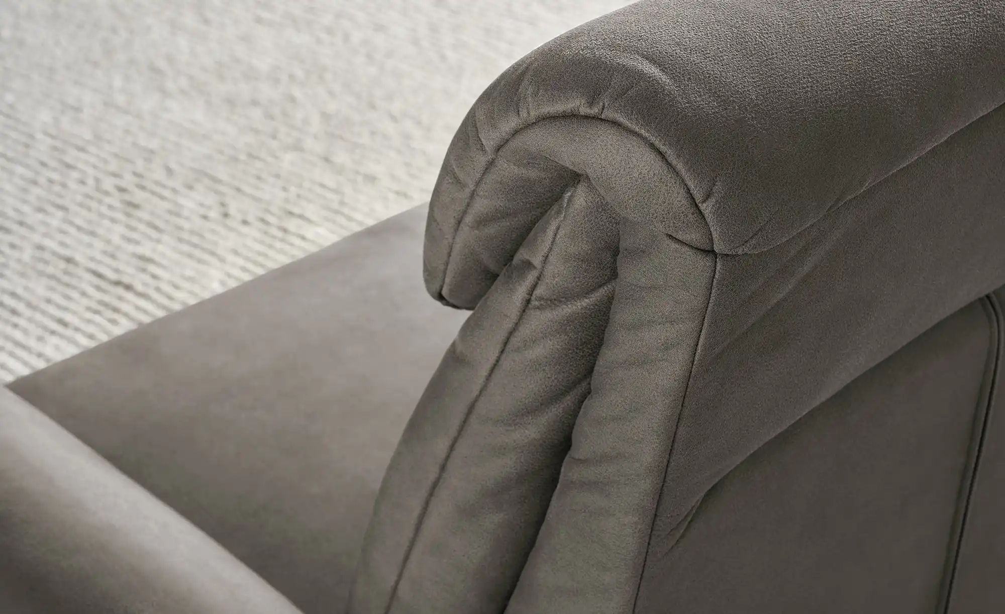 Wohnwert Trapezsofa  Melina ¦ grau ¦ Maße (cm): B: 226 H: 107 T: 102.0 Pols günstig online kaufen