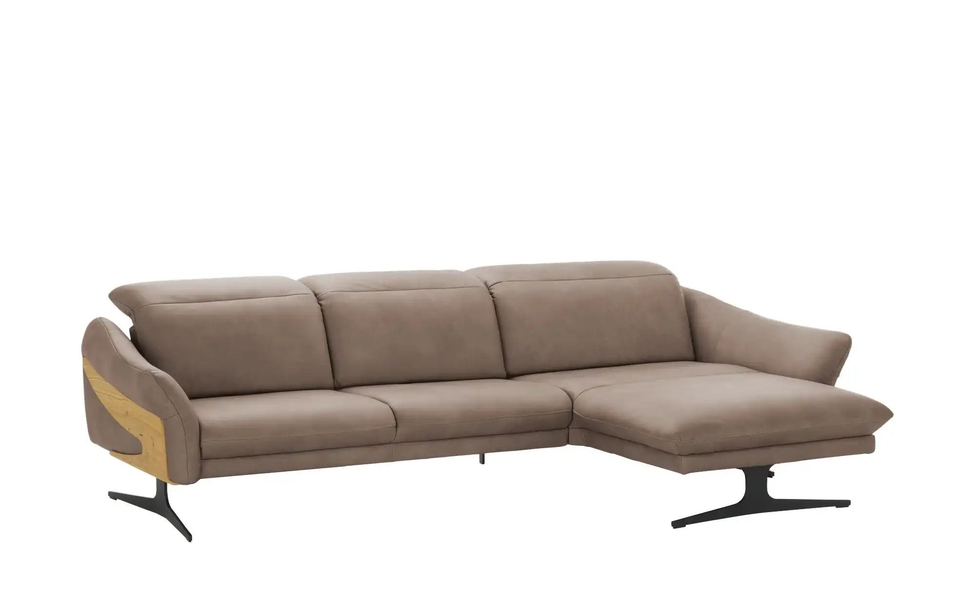 himolla Ecksofa Leder 1059 ¦ braun ¦ Maße (cm): B: 284 H: 83 T: 179.0 Polst günstig online kaufen