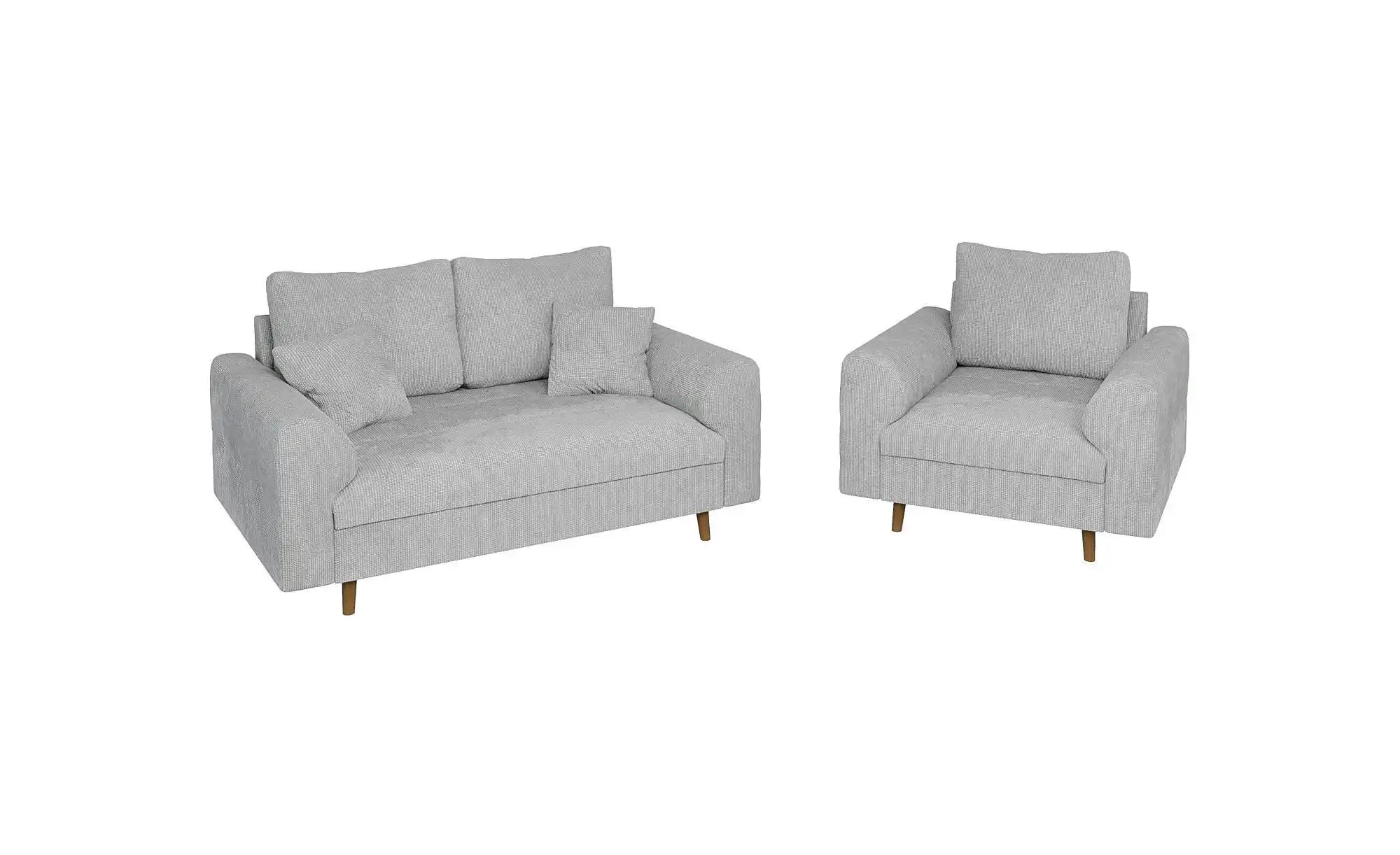 S-STYLE Sessel  Trygve ¦ grau ¦ Maße (cm): B: 97 H: 81 Polstermöbel > Sesse günstig online kaufen