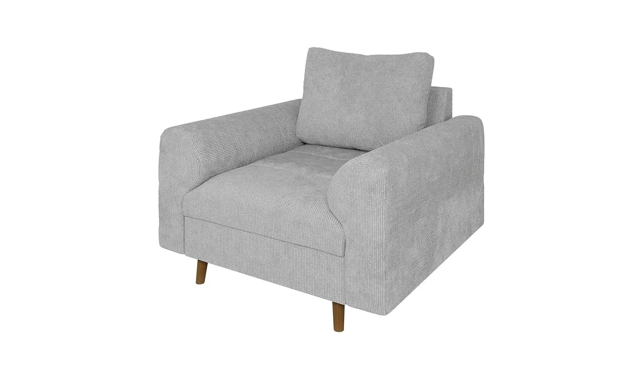 S-STYLE Sessel  Trygve ¦ grau ¦ Maße (cm): B: 97 H: 81 Polstermöbel > Sesse günstig online kaufen