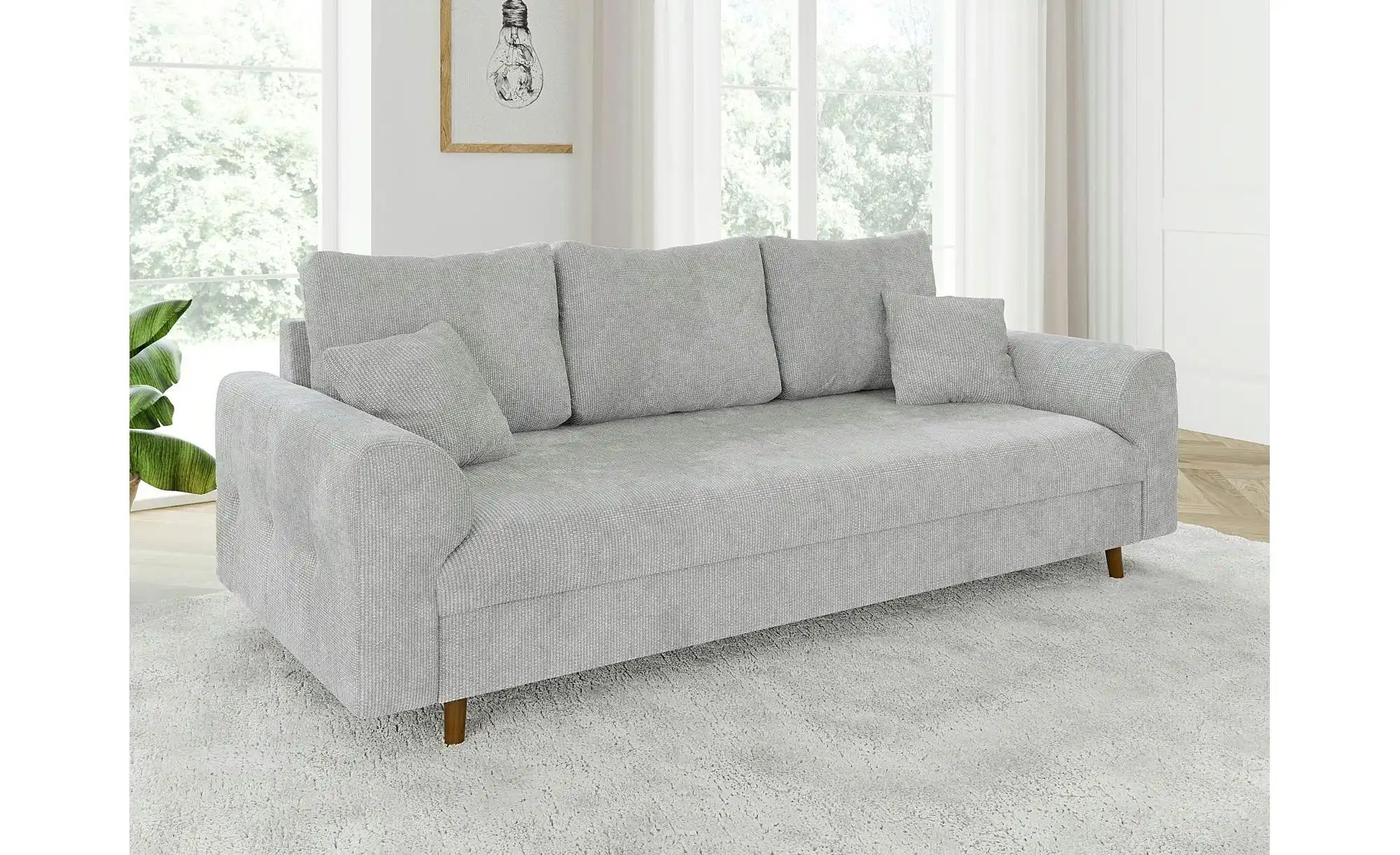 Thumbnail - S-STYLE Polstergarnitur 3+2+1  Trygve ¦ grau ¦ Maße (cm): B: 210 H: 81 Polstermöbel > Sofas > Sitzgruppen - Höffner