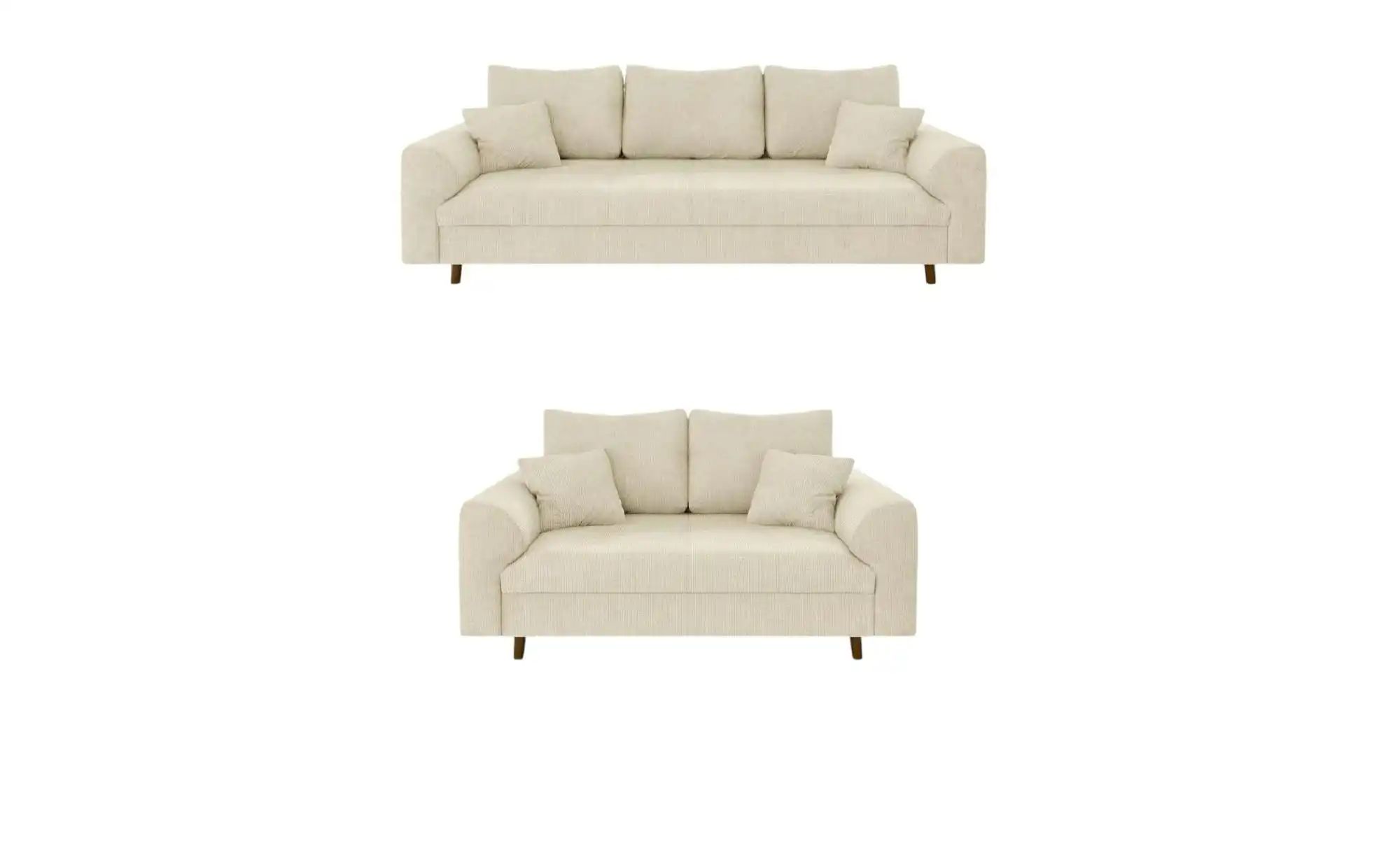 Thumbnail - Polstergarnitur 3+2  Trygve ¦ beige ¦ Maße (cm): B: 210 H: 81 Polstermöbel > Sofas > Sitzgruppen - Höffner