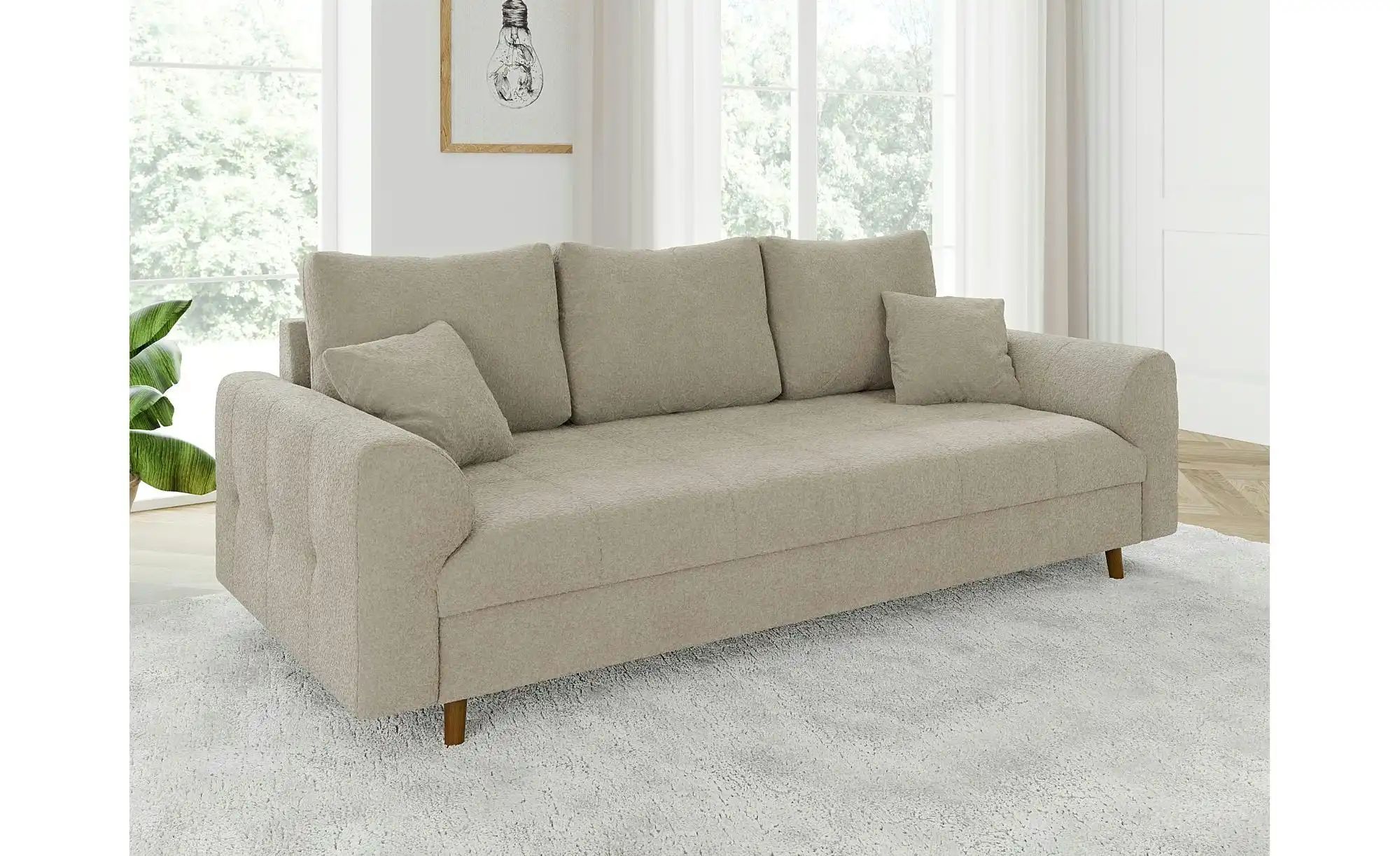 S-STYLE Polstergarnitur 3+2+1  Lars ¦ beige ¦ Maße (cm): B: 210 H: 81 Polst günstig online kaufen