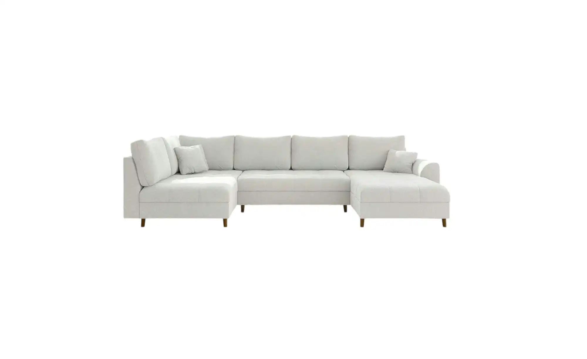 Wohnlandschaft  Lars ¦ weiß ¦ Maße (cm): B: 310 H: 81 Polstermöbel > Sofas günstig online kaufen