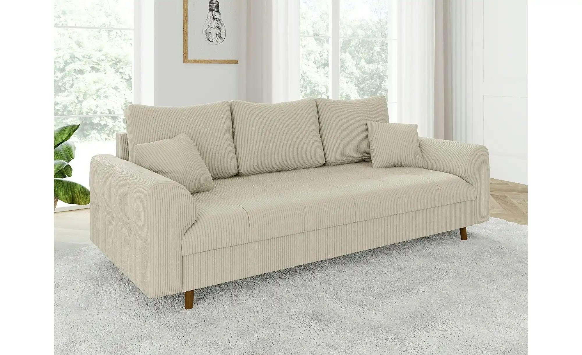 Thumbnail - S-STYLE Polstergarnitur 3+2+1 Maya ¦ beige ¦ Maße (cm): B: 210 H: 81 Polstermöbel > Sofas > Sitzgruppen - Höffner