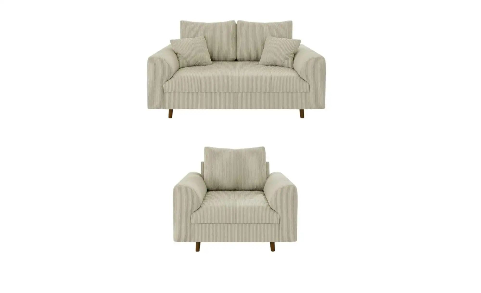 Polstergarnitur 2+1  Maya  beige  Maße (cm): B: 150 H: 81 | 05905515798877