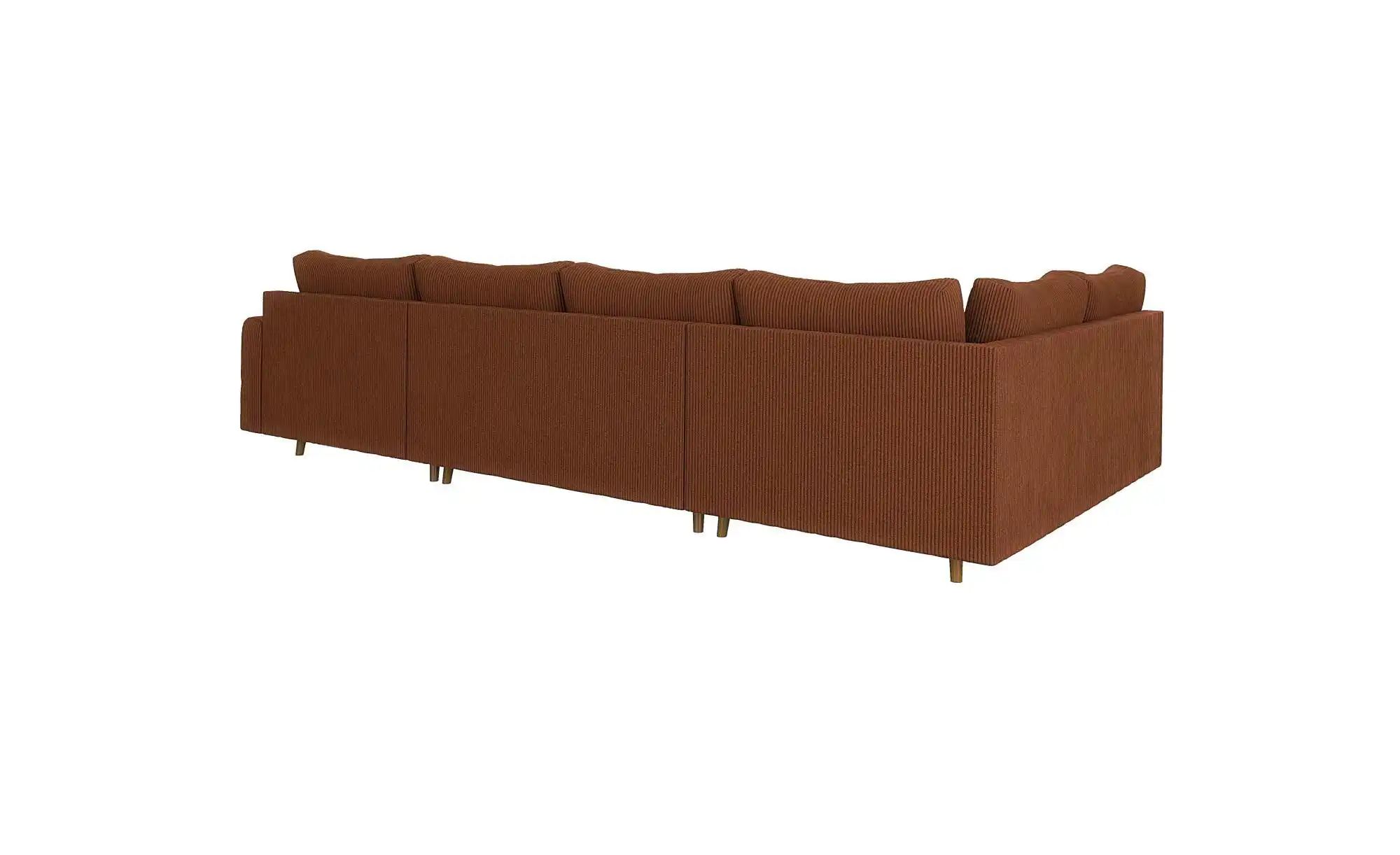 S-STYLE Wohnlandschaft  Maya ¦ rot ¦ Maße (cm): B: 310 H: 81 Polstermöbel > günstig online kaufen