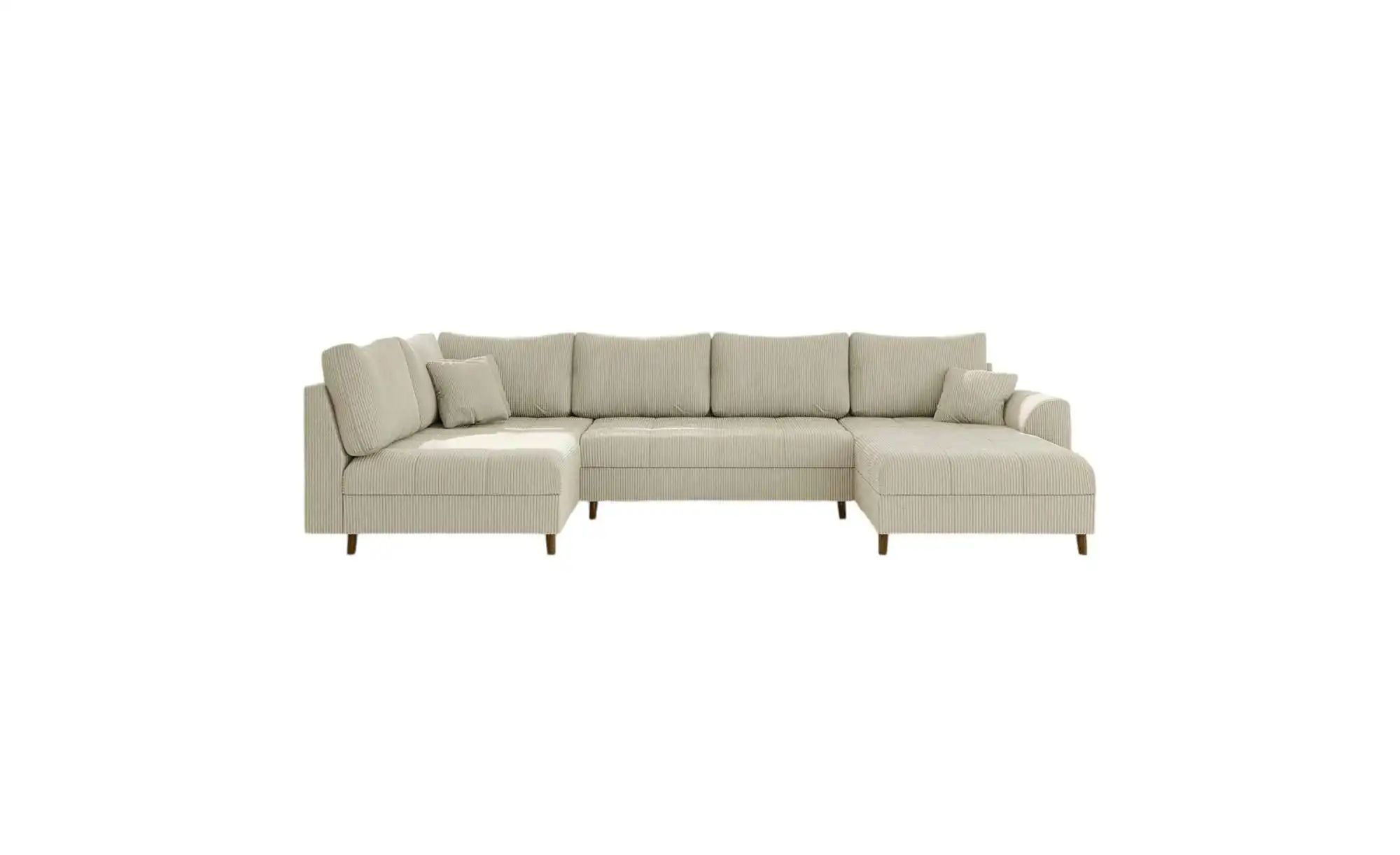 Wohnlandschaft  Maya ¦ beige ¦ Maße (cm): B: 310 H: 81 Polstermöbel > Sofas günstig online kaufen