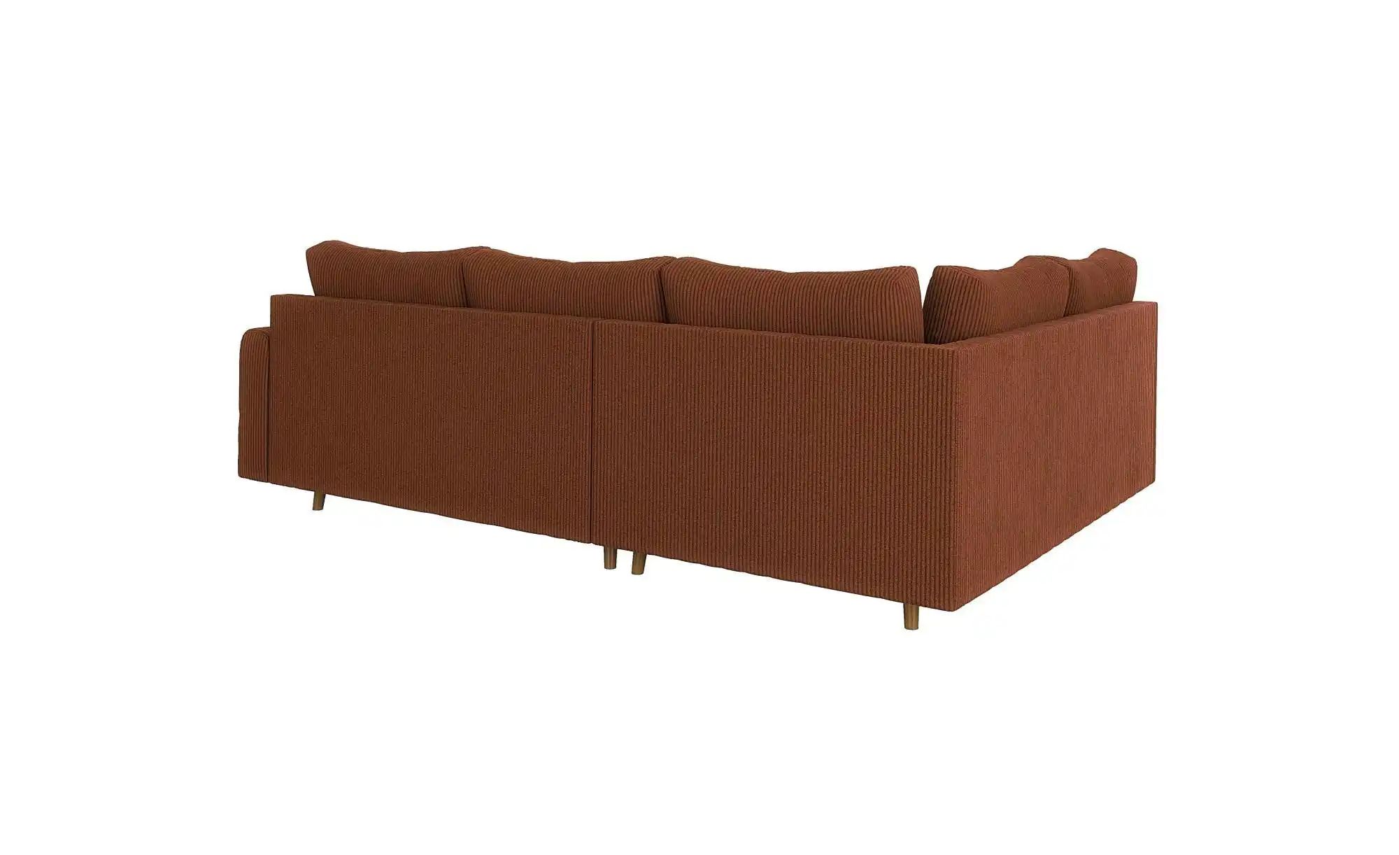 Ecksofa  Maya ¦ rot ¦ Maße (cm): B: 231 H: 81 Polstermöbel > Sofas > Ecksof günstig online kaufen