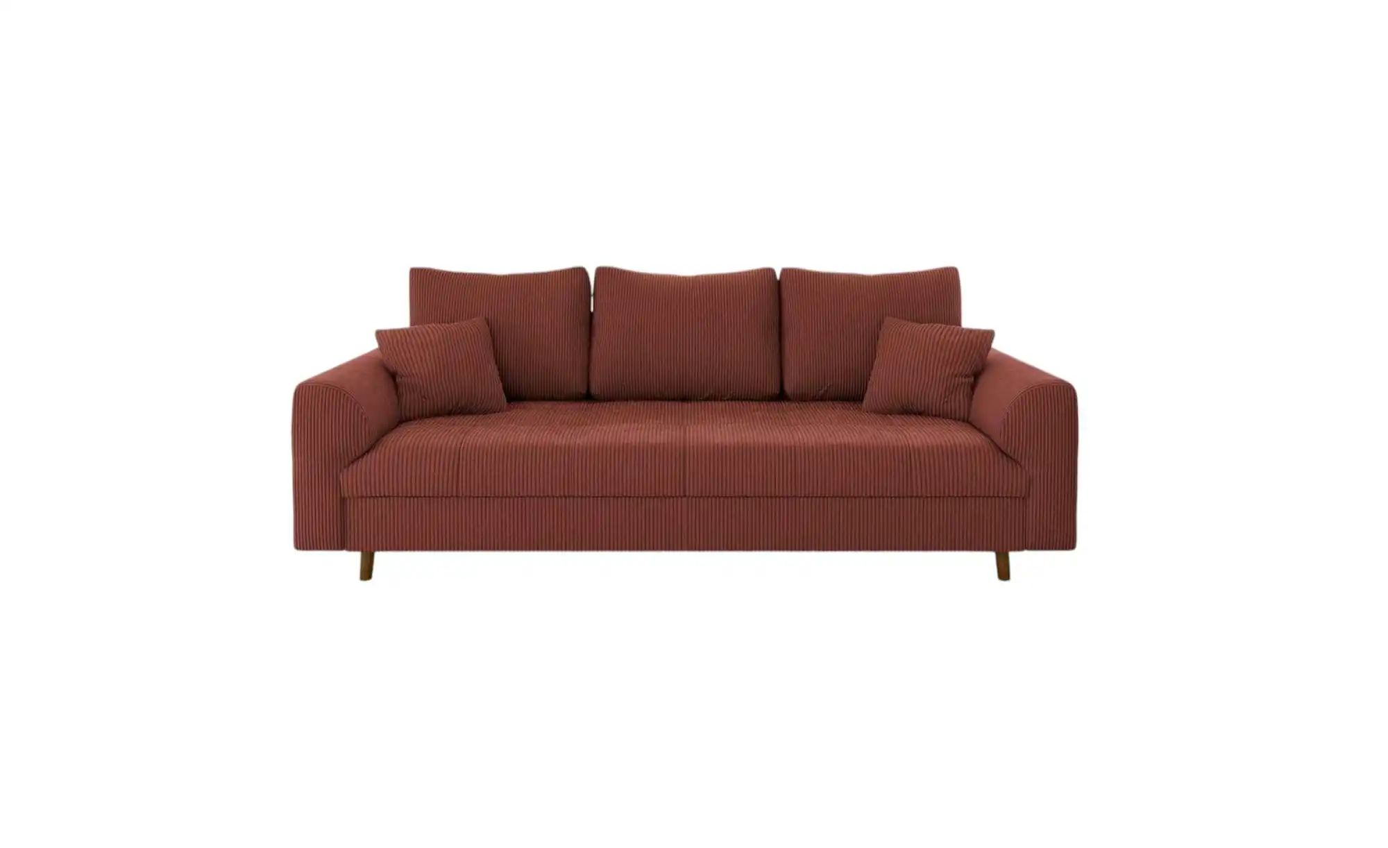 S-STYLE Einzelsofa  Maya  rot  Maße (cm): B: 210 H: 81 | 05905515798822