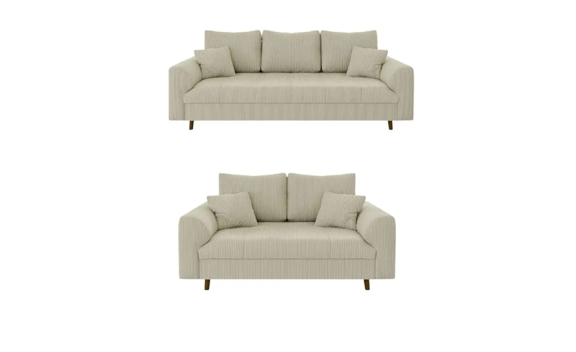 Polstergarnitur 3+2  Maya  beige  Maße (cm): B: 210 H: 81 | 05905515798938