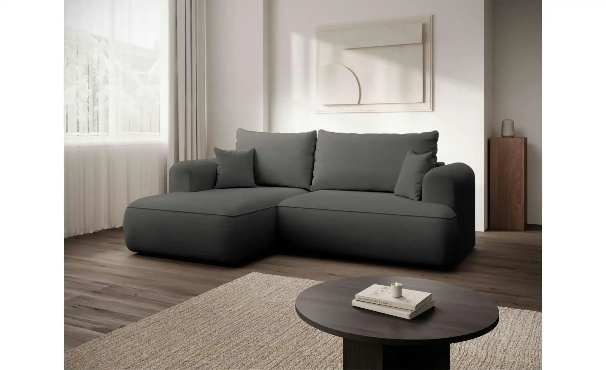 Thumbnail - Selsey Ecksofa Ovo Mini ¦ grau ¦ Maße (cm): B: 238 H: 93 Polstermöbel > Sofas > Ecksofas - Höffner