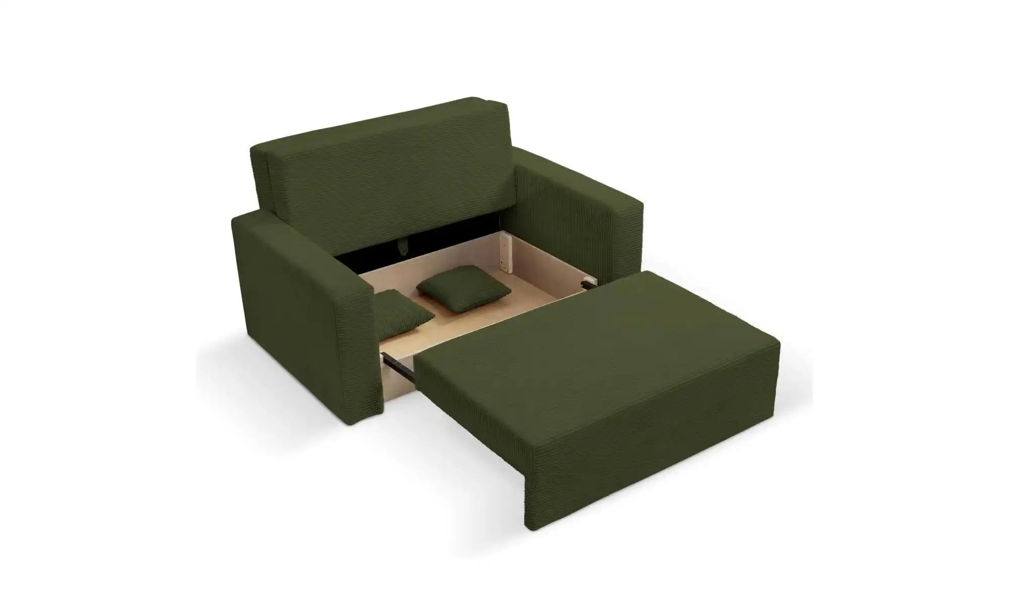 Selsey Schlafsofa Peroso   ¦ grün ¦ Maße (cm): B: 145 H: 82 Polstermöbel > günstig online kaufen