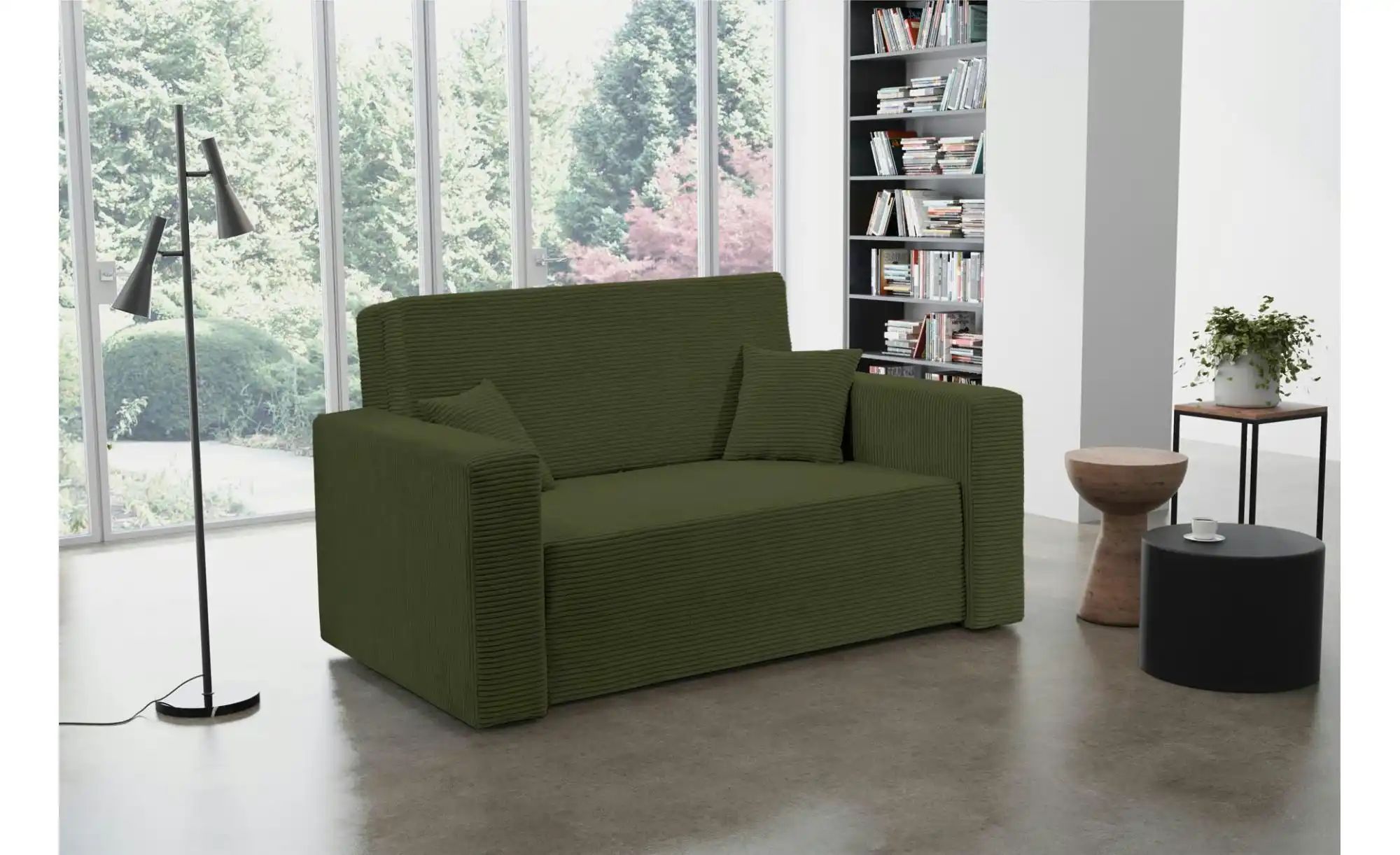 Thumbnail - Selsey Schlafsofa Peroso   ¦ grün ¦ Maße (cm): B: 145 H: 82 Polstermöbel > Sofas > 2-Sitzer - Höffner