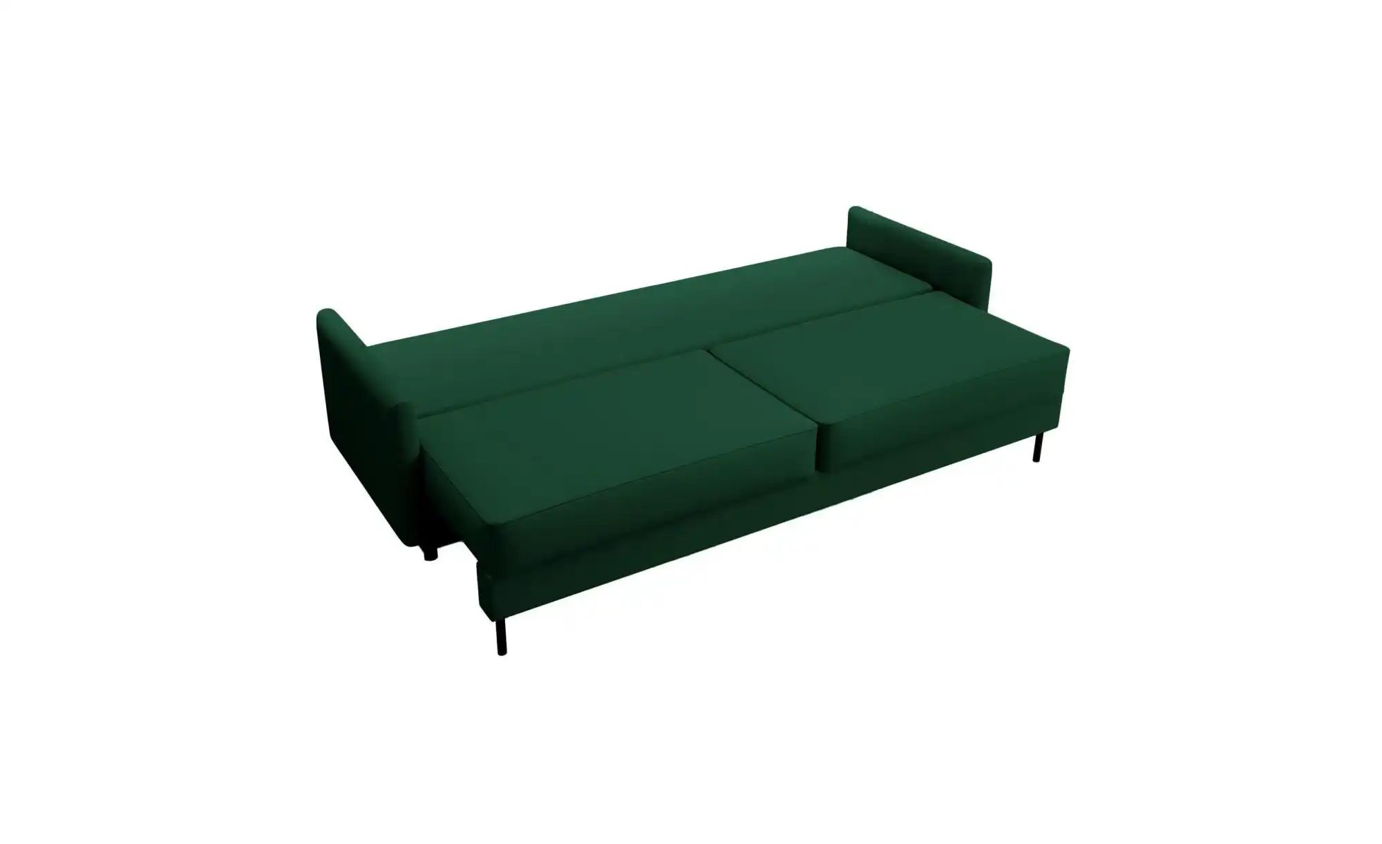 Thumbnail - Selsey Schlafsofa Tomonde   ¦ grün ¦ Maße (cm): B: 220 H: 92 Polstermöbel > Sofas > 3-Sitzer - Höffner