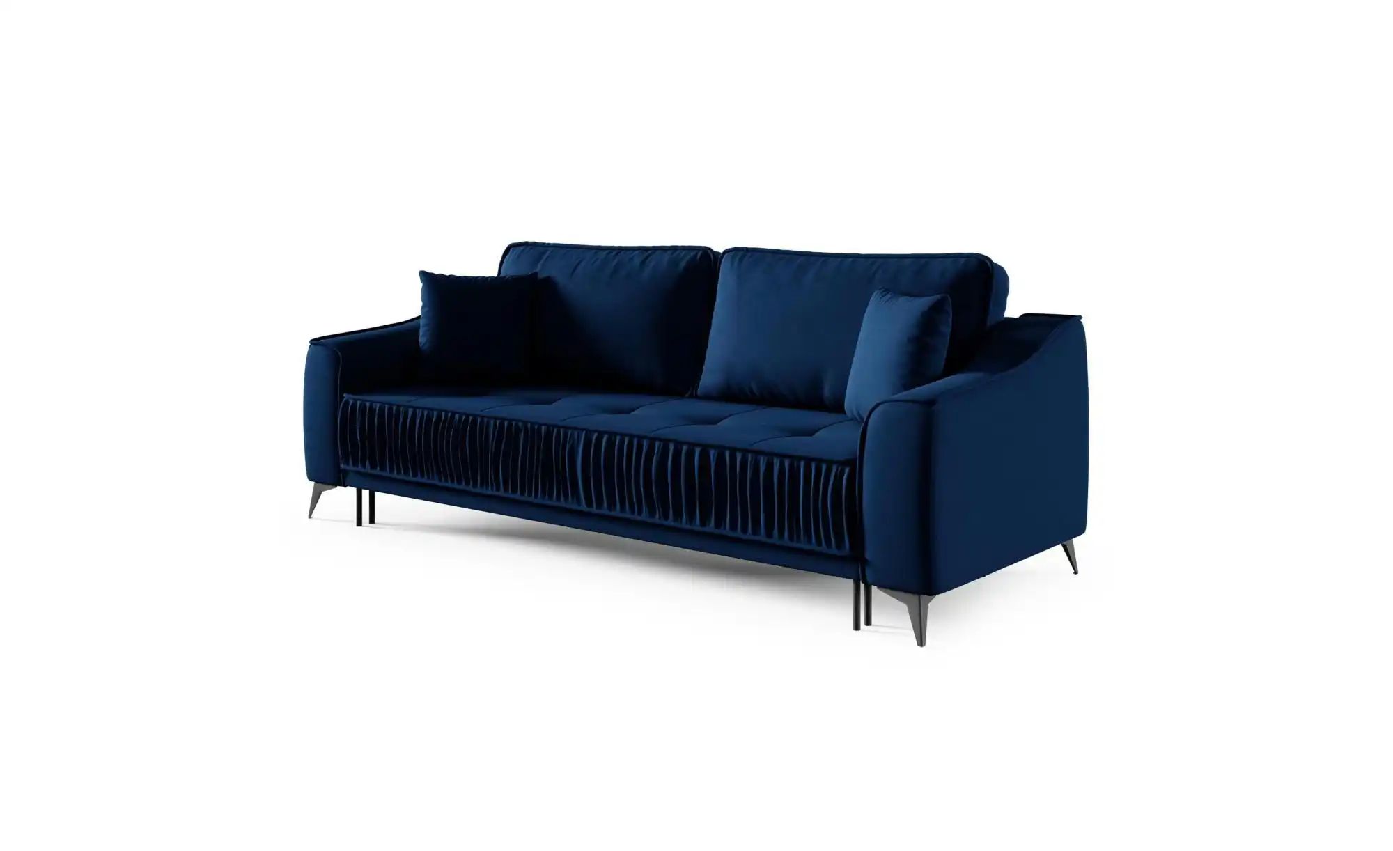 Selsey Schlafsofa Louisos   ¦ blau ¦ Maße (cm): B: 249 H: 100 Polstermöbel günstig online kaufen