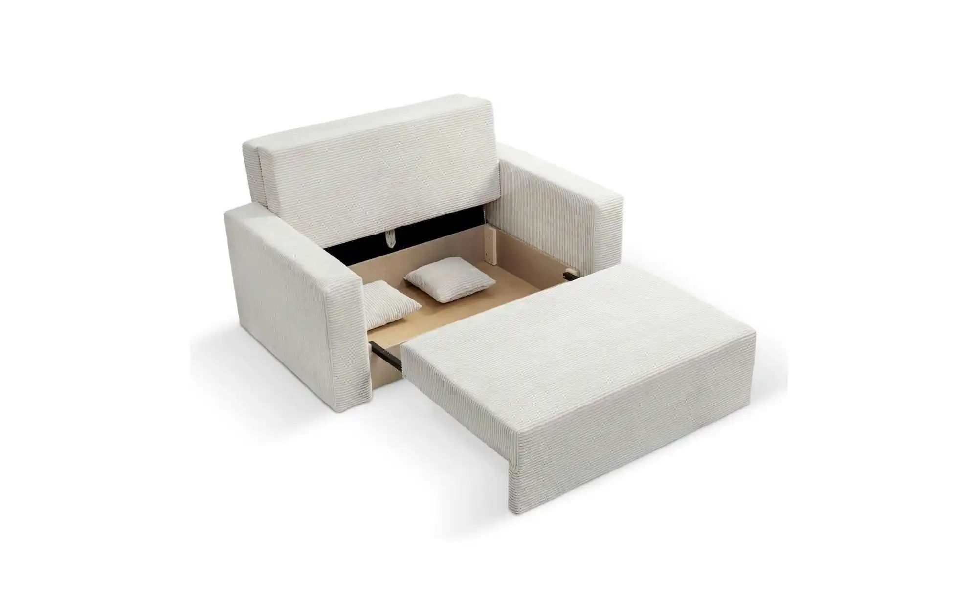 Selsey Schlafsofa Peroso   ¦ beige ¦ Maße (cm): B: 145 H: 82 Polstermöbel > günstig online kaufen