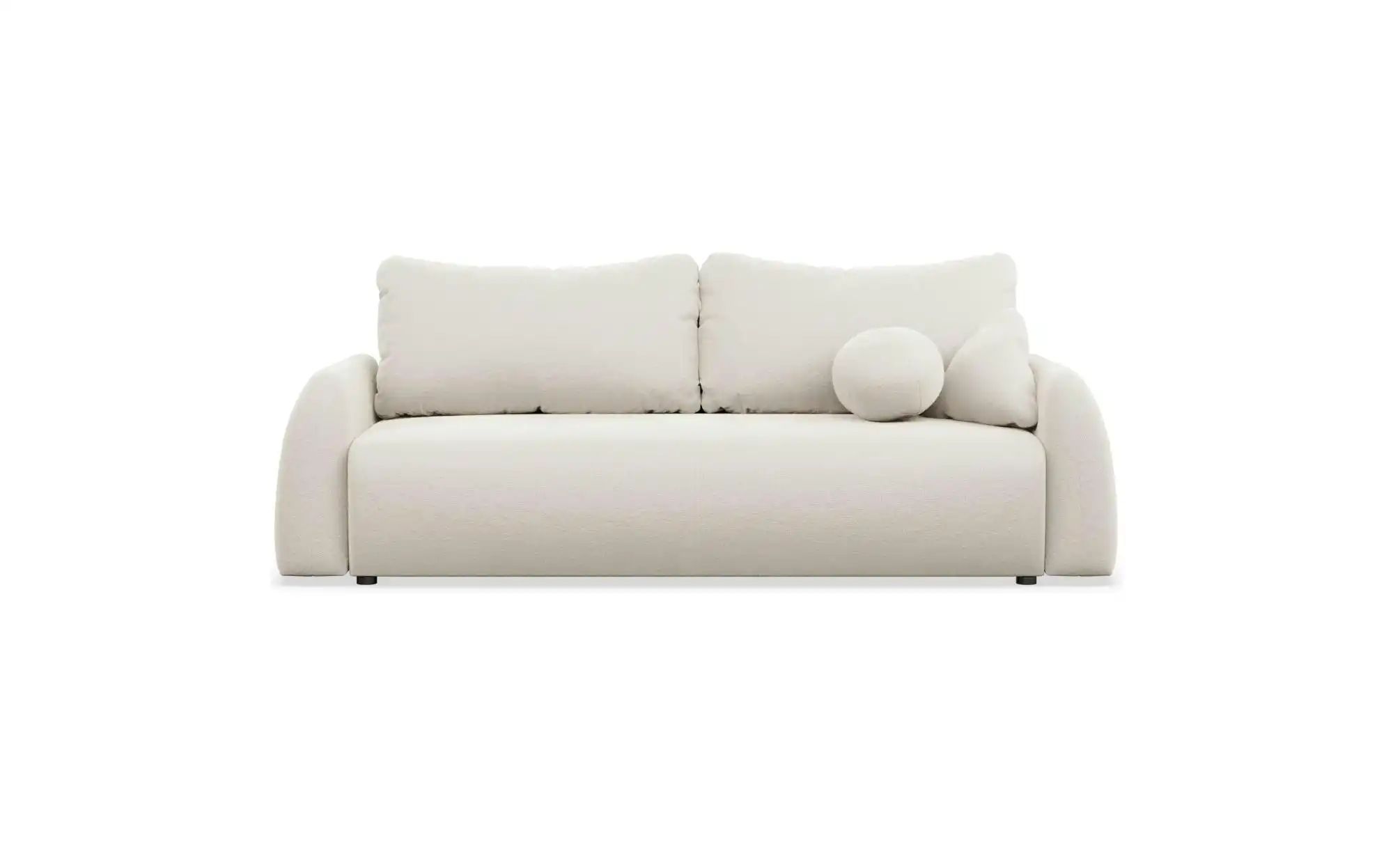 Selsey Schlafsofa Nubelle    creme  Maße (cm): B: 244 H: 85 | 05900898105410