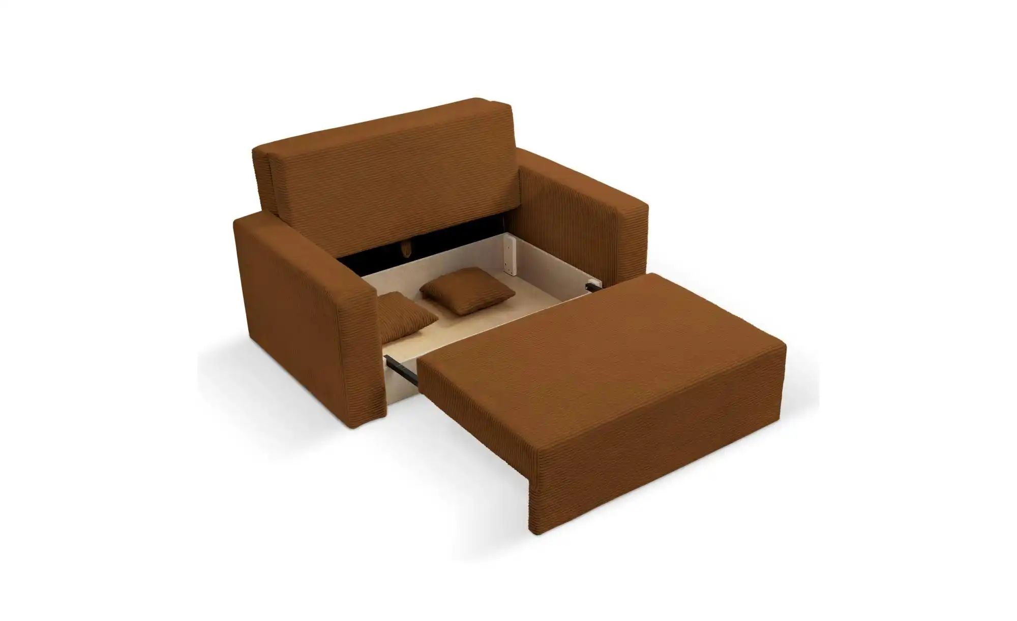 Thumbnail - Selsey Schlafsofa Peroso   ¦ gelb ¦ Maße (cm): B: 145 H: 82 Polstermöbel > Sofas > 2-Sitzer - Höffner