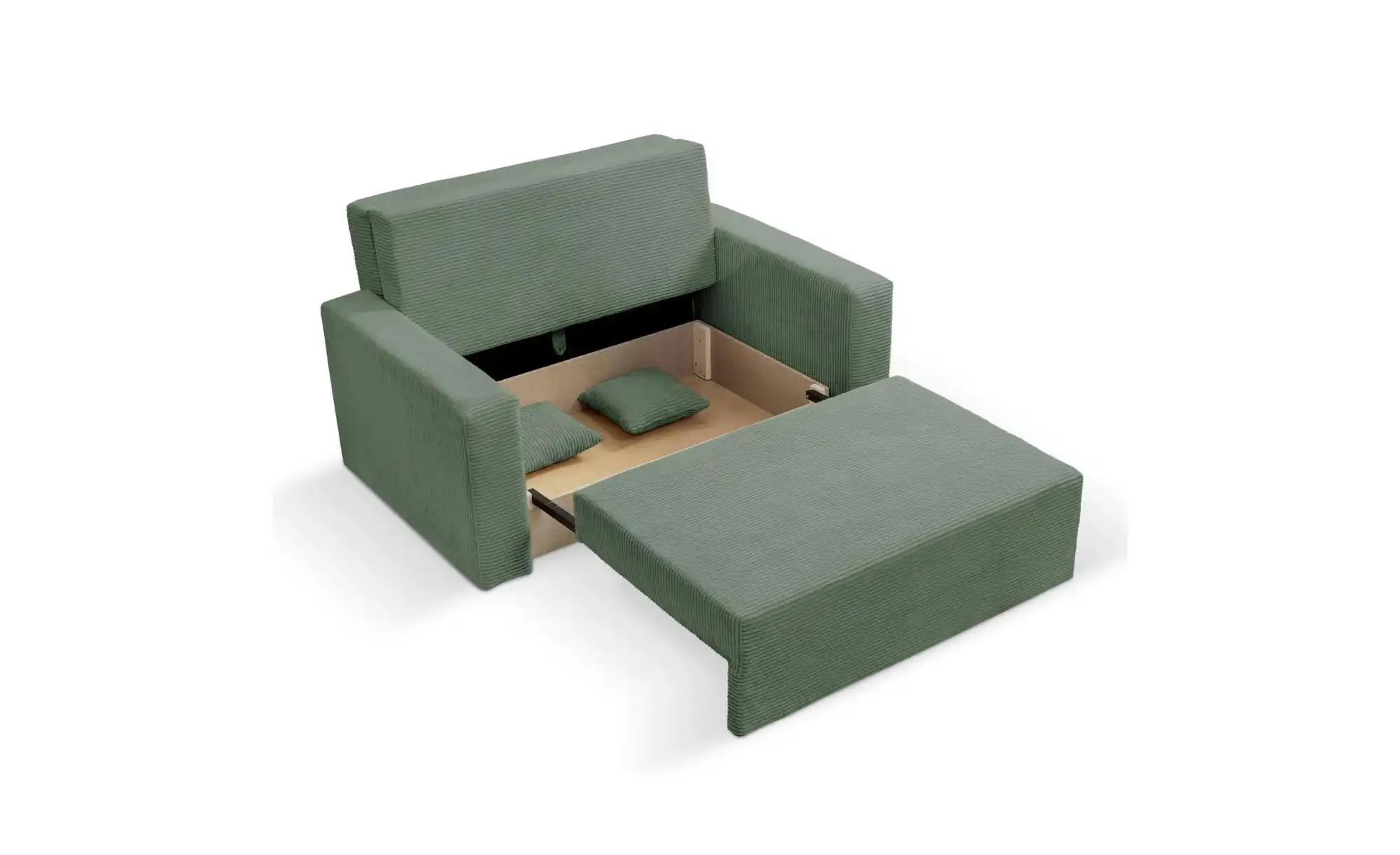 Selsey Schlafsofa Peroso   ¦ grün ¦ Maße (cm): B: 145 H: 82 Polstermöbel > günstig online kaufen