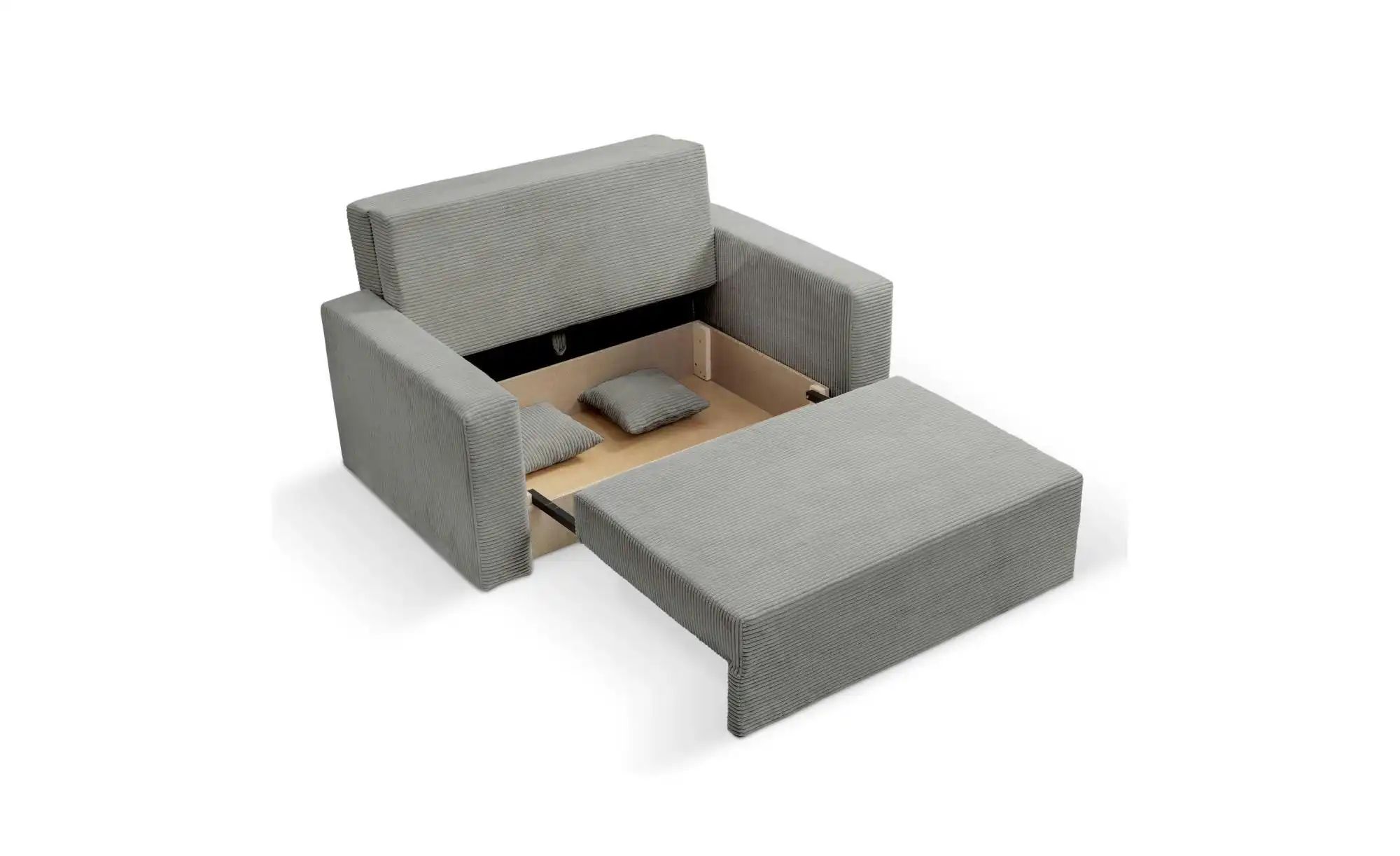 Thumbnail - Selsey Schlafsofa Peroso   ¦ grau ¦ Maße (cm): B: 145 H: 82 Polstermöbel > Sofas > 2-Sitzer - Höffner