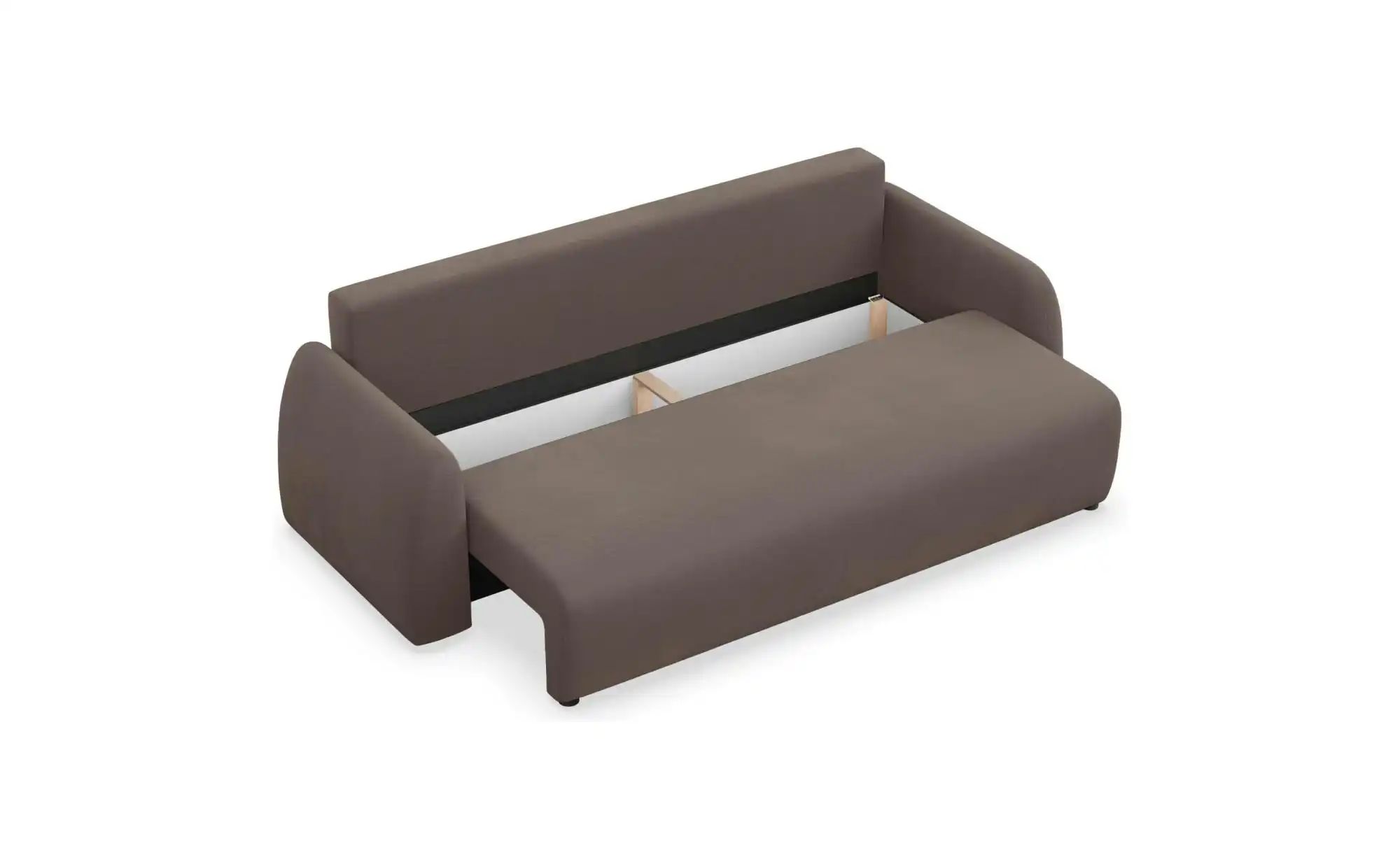 Thumbnail - Selsey Schlafsofa Nubelle   ¦ braun ¦ Maße (cm): B: 244 H: 85 Polstermöbel > Sofas > 3-Sitzer - Höffner