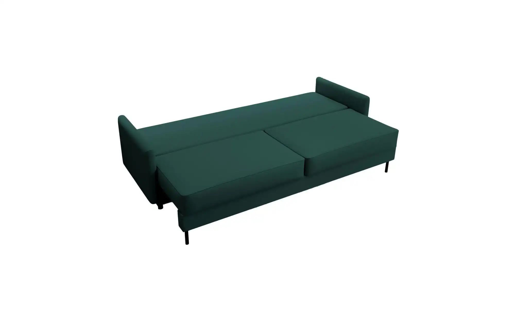 Thumbnail - Selsey Schlafsofa Tomonde   ¦ grün ¦ Maße (cm): B: 220 H: 92 Polstermöbel > Sofas > 3-Sitzer - Höffner