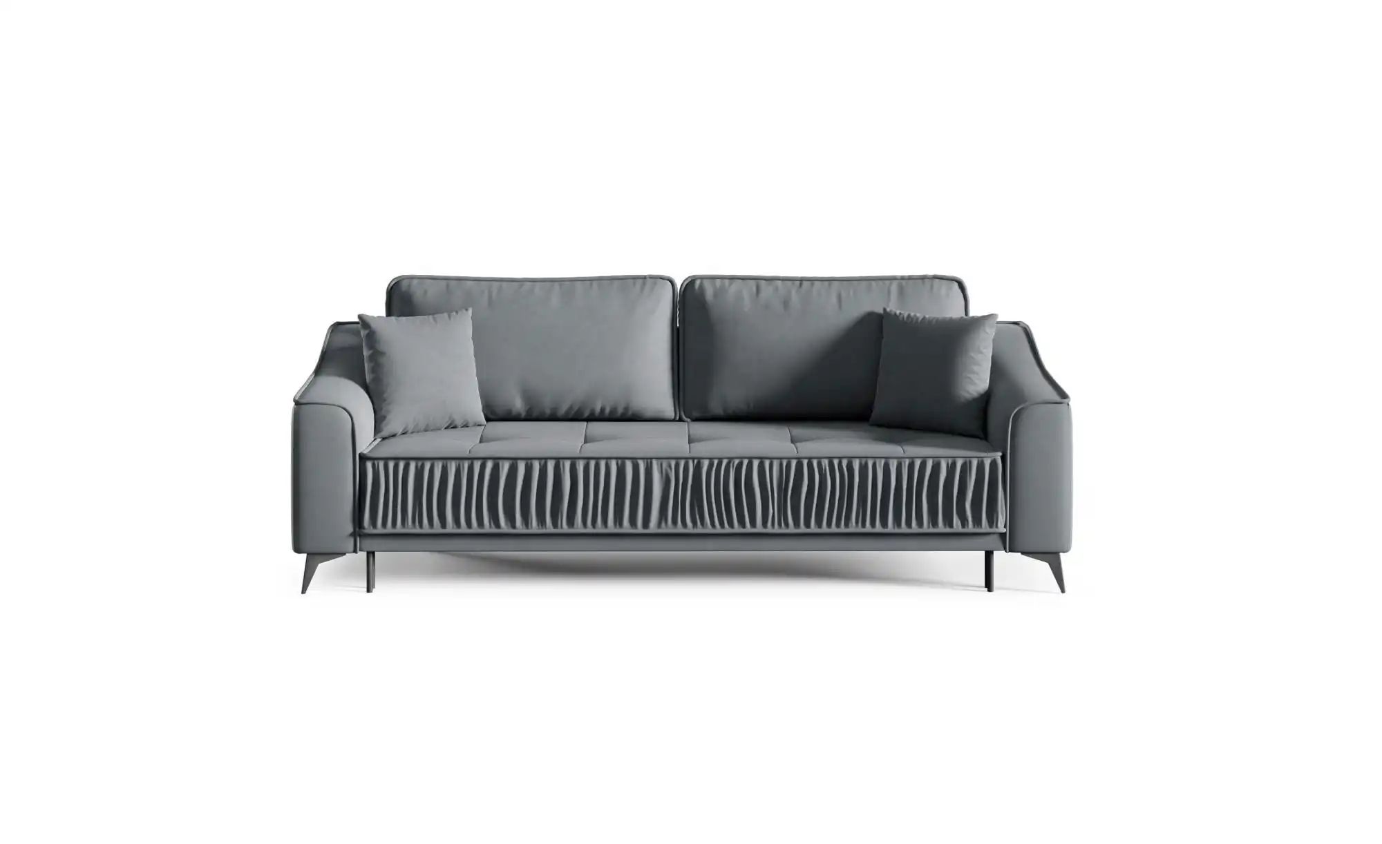 Selsey Schlafsofa Louisos   ¦ grau ¦ Maße (cm): B: 249 H: 100 Polstermöbel günstig online kaufen