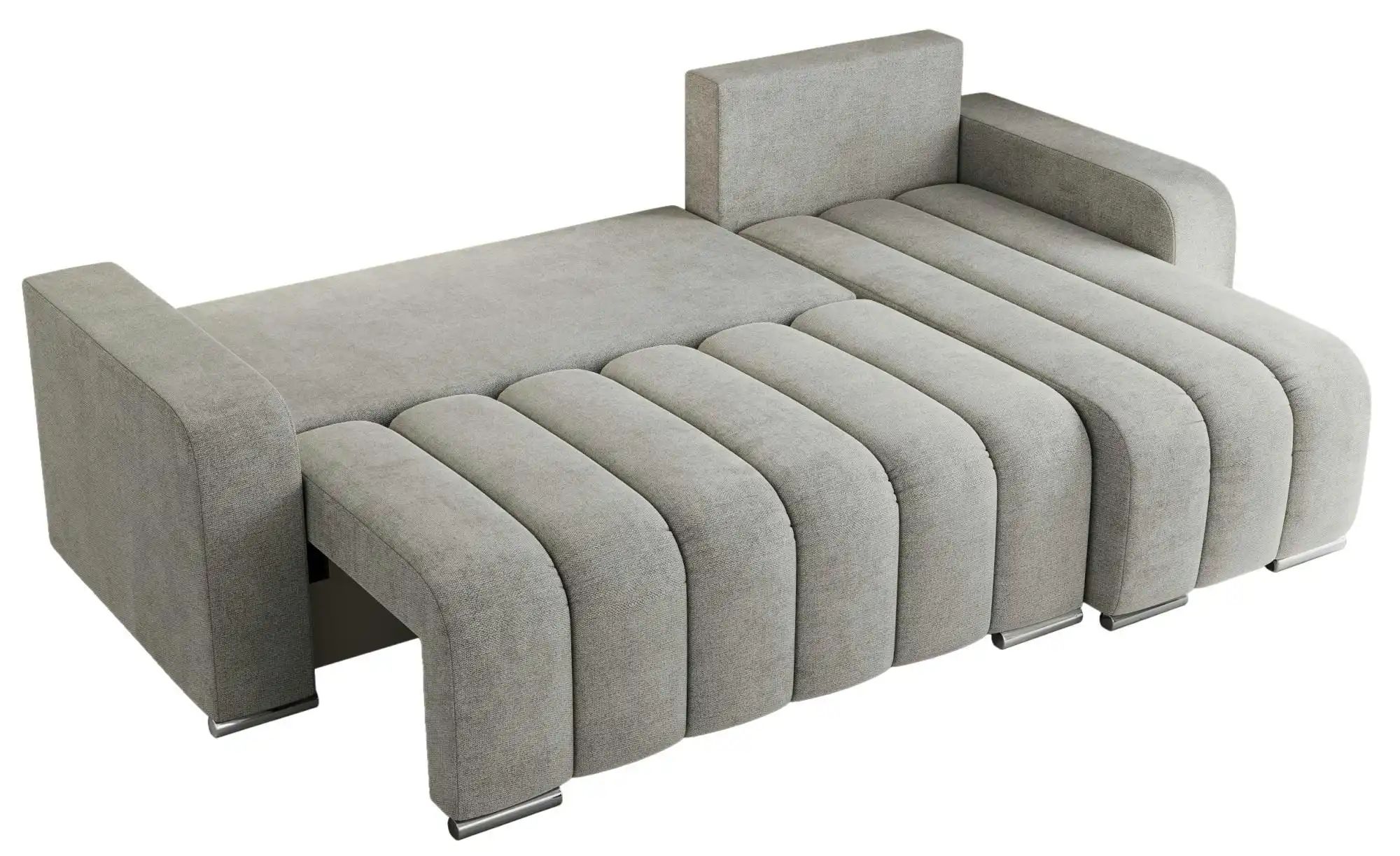 Ecksofa mit Schlaffunktion Kirasso ¦ grau ¦ Maße (cm): B: 245 H: 86 Polster günstig online kaufen