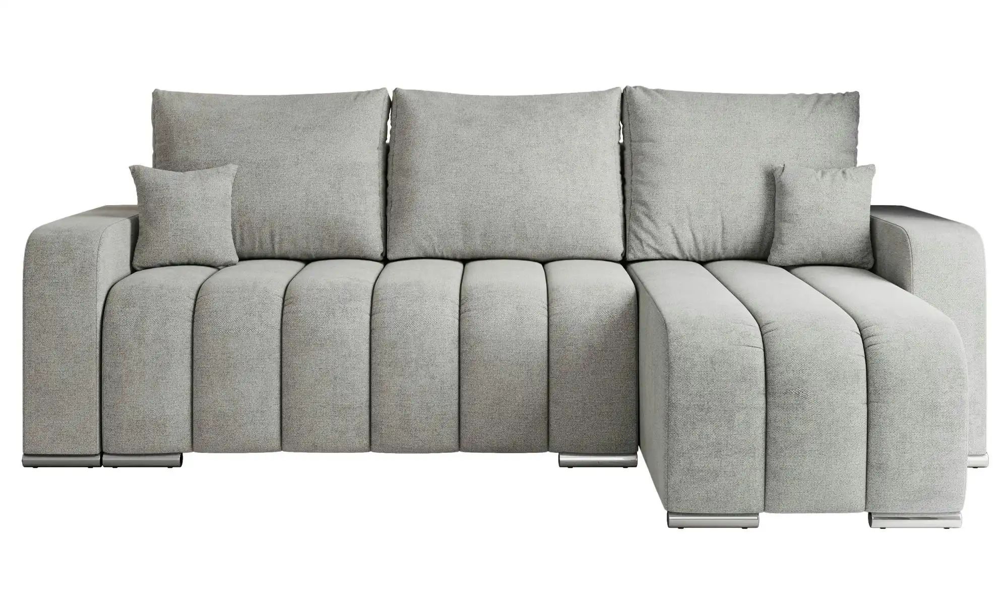 Ecksofa mit Schlaffunktion Kirasso ¦ grau ¦ Maße (cm): B: 245 H: 86 Polster günstig online kaufen