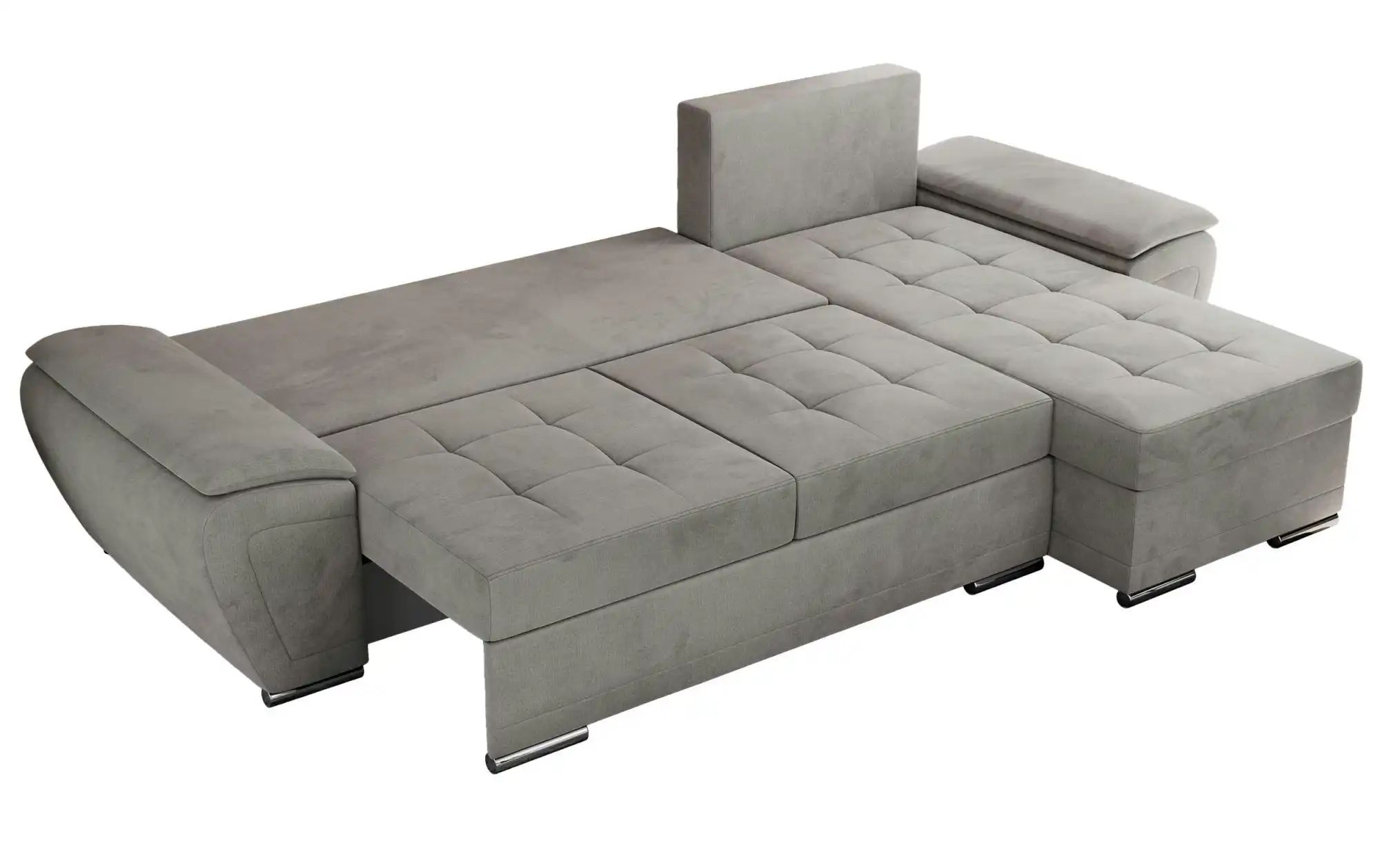 Ecksofa mit Schlaffunktion Umbria ¦ grau ¦ Maße (cm): B: 271 H: 85 Polsterm günstig online kaufen