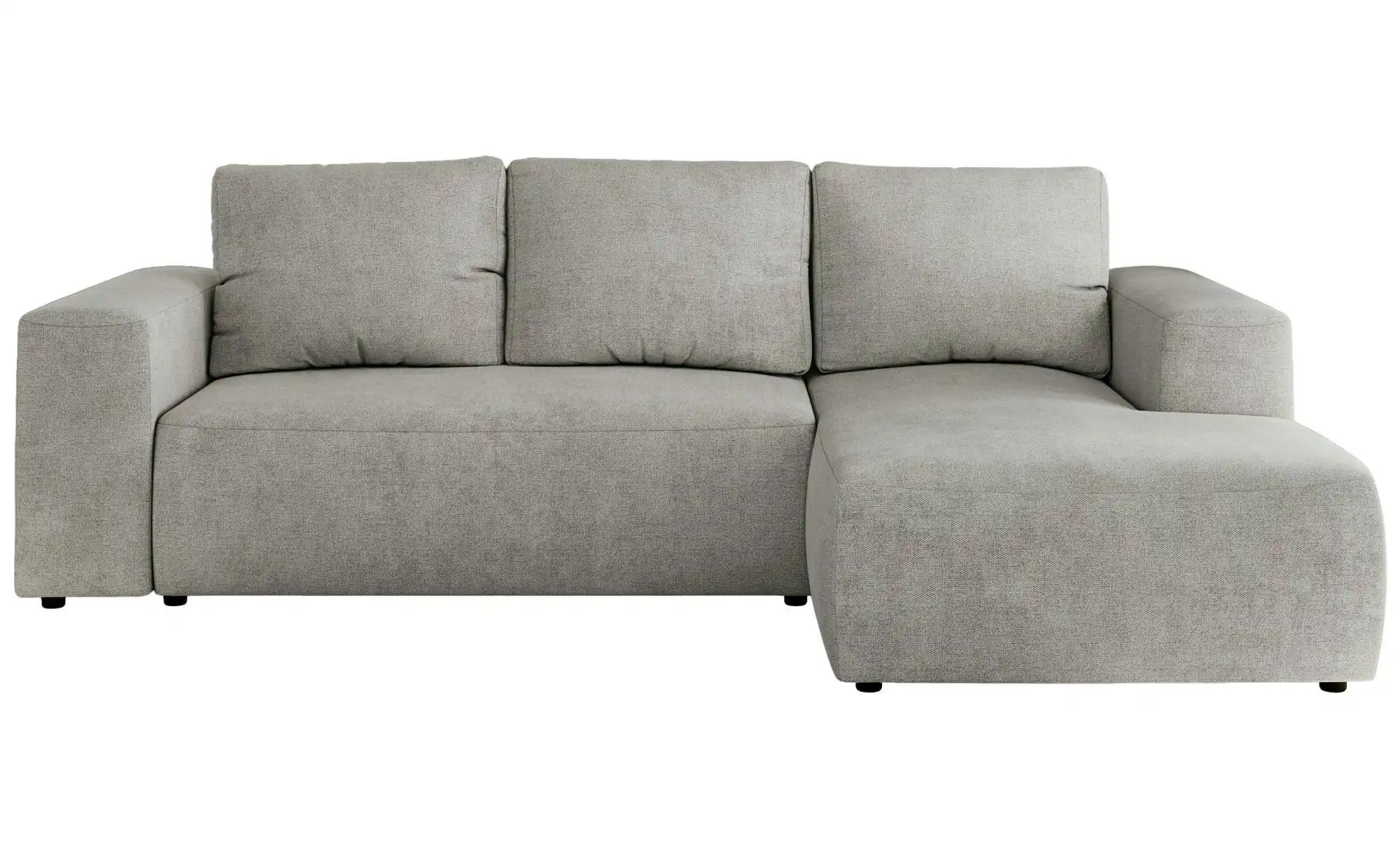 Ecksofa Beige mit Schlaffunktion Trentino ¦ grau ¦ Maße (cm): B: 266 H: 89 Polstermöbel > Sofas > Ecksofas - Höffner