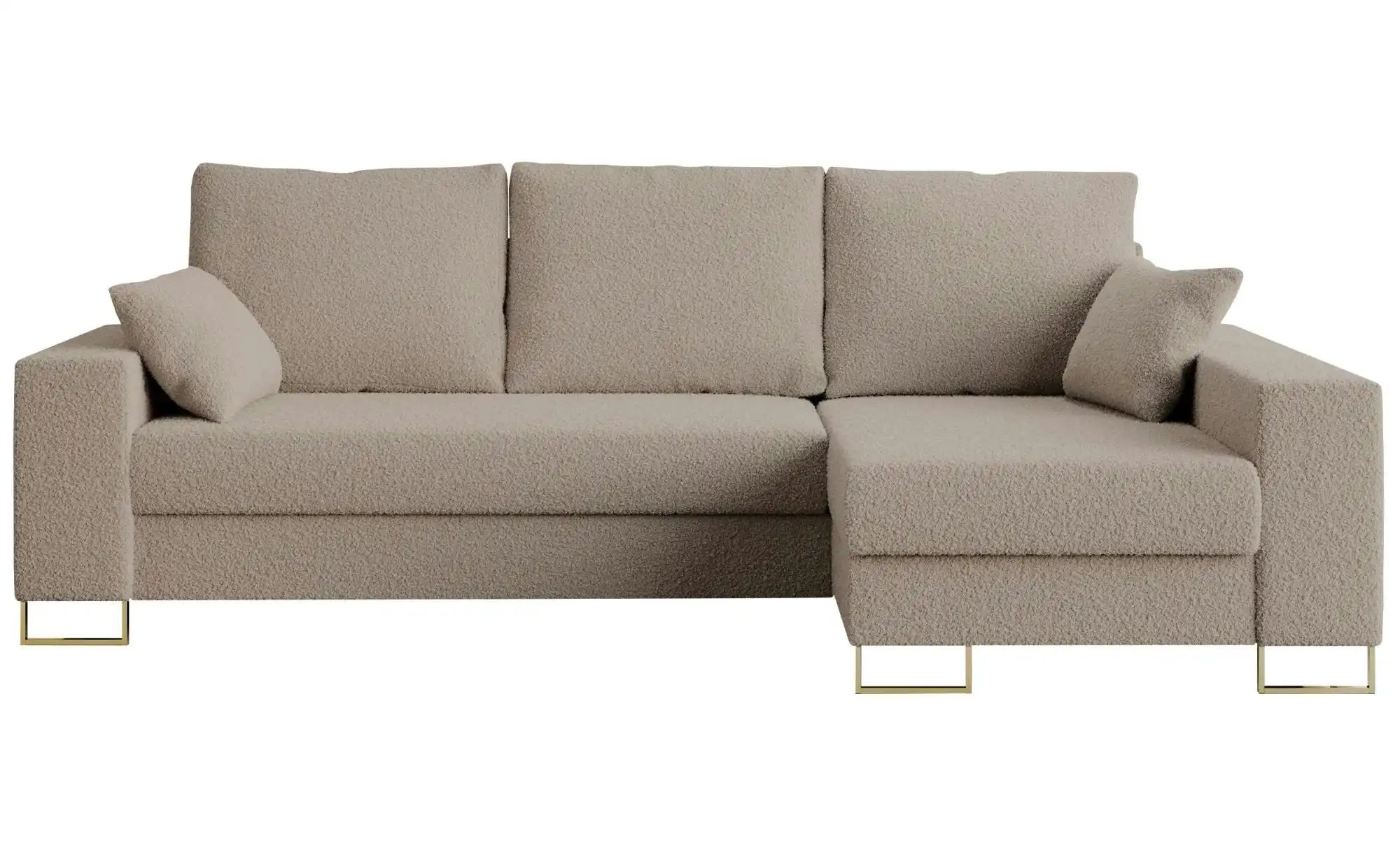 Ecksofa mit Schlaffunktion Dorain ¦ braun ¦ Maße (cm): B: 242 H: 85 Polster günstig online kaufen