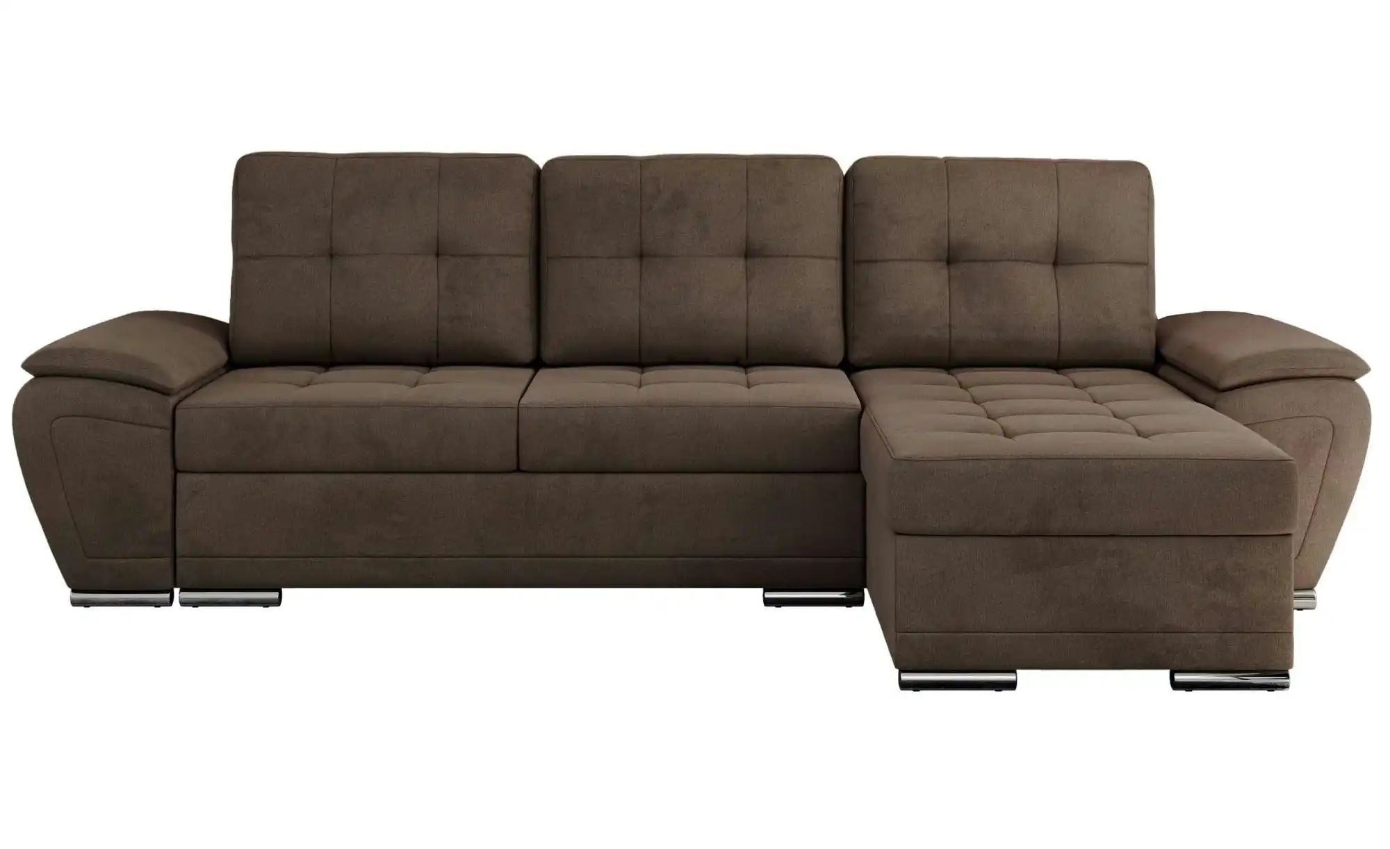 Ecksofa mit Schlaffunktion Umbria ¦ braun ¦ Maße (cm): B: 271 H: 85 Polster günstig online kaufen