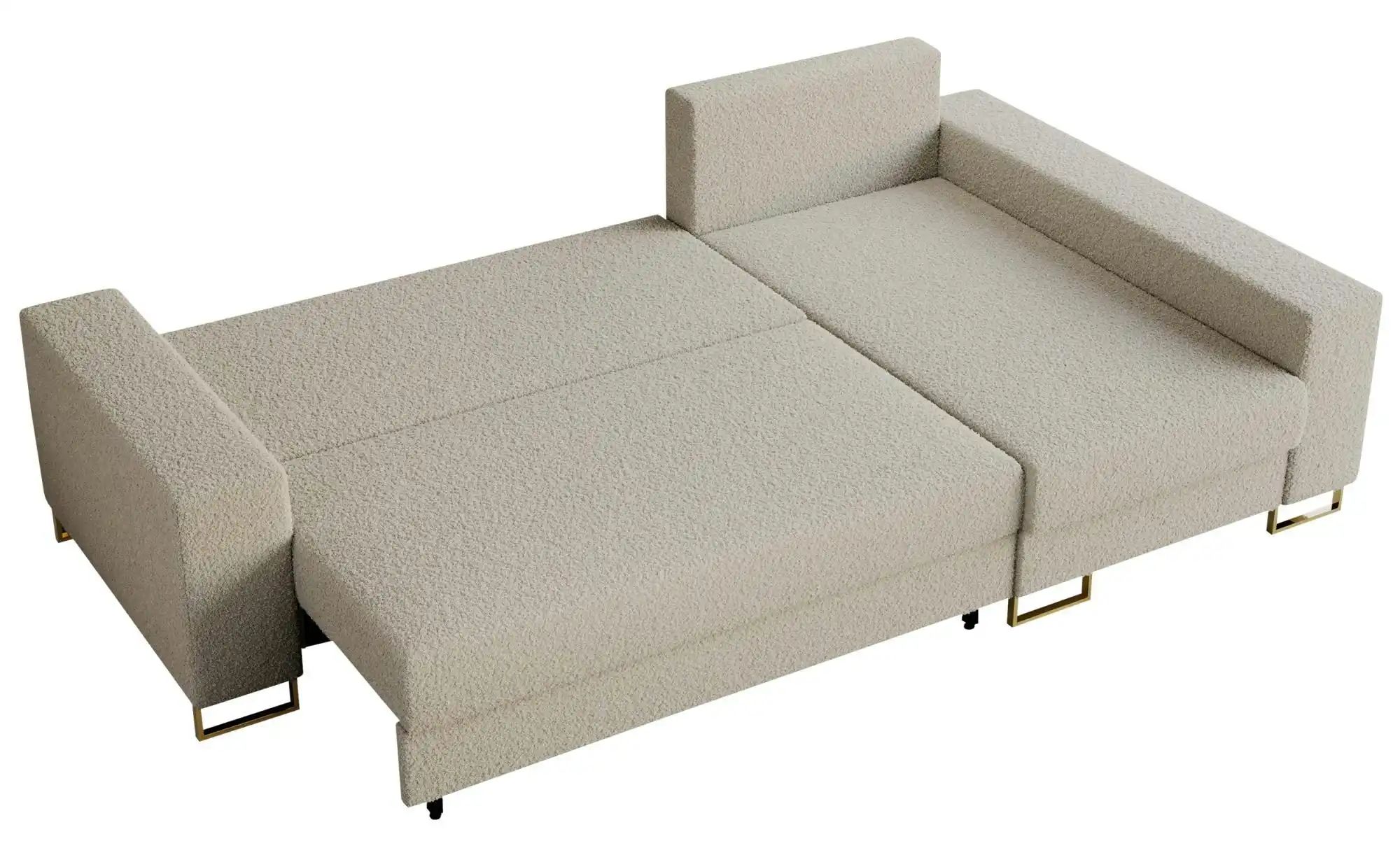 Ecksofa mit Schlaffunktion Dorain ¦ beige ¦ Maße (cm): B: 242 H: 85 Polster günstig online kaufen
