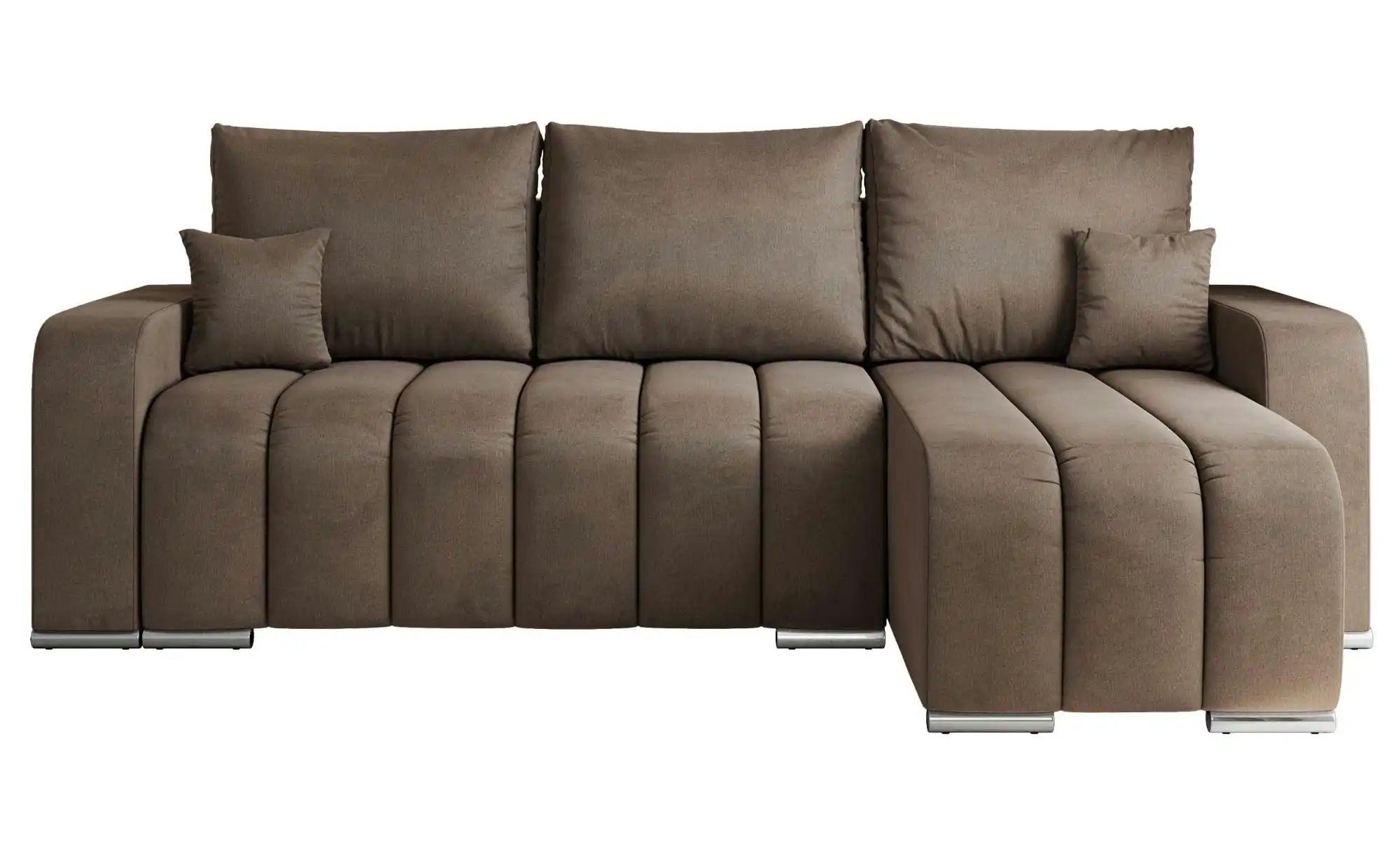 Ecksofa mit Schlaffunktion Kirasso ¦ braun ¦ Maße (cm): B: 245 H: 86 Polste günstig online kaufen